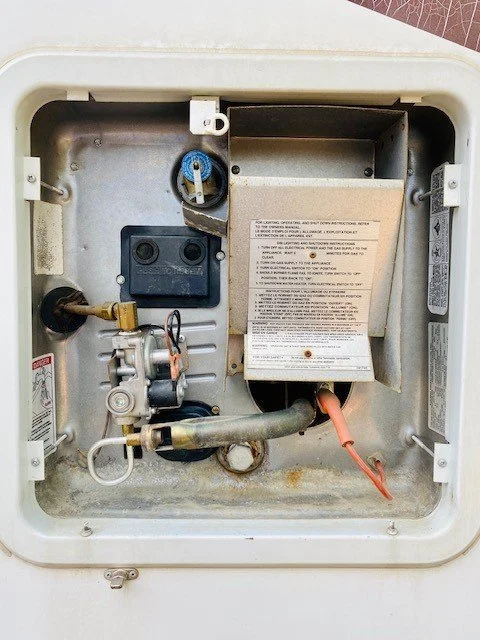 RV repair water heater