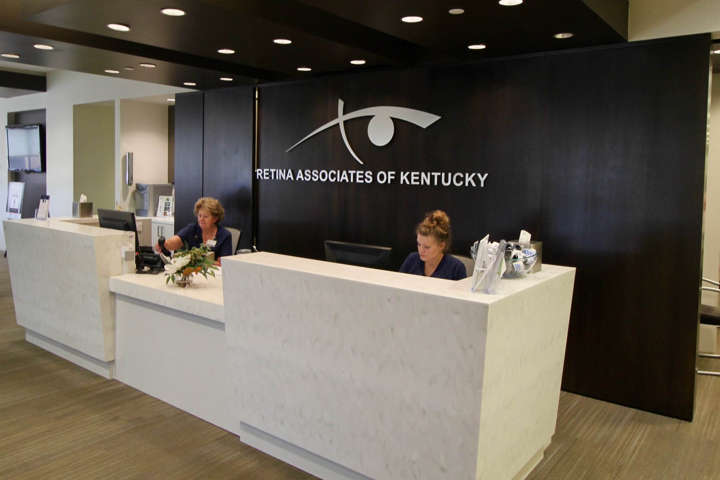 Custom Casework - Reception Counter