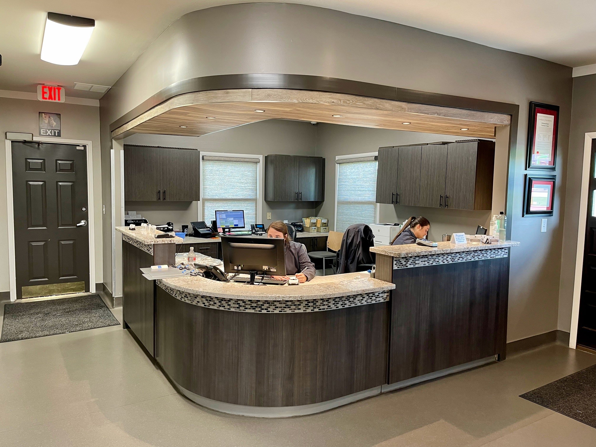 Commercial Casework - Reception Counter