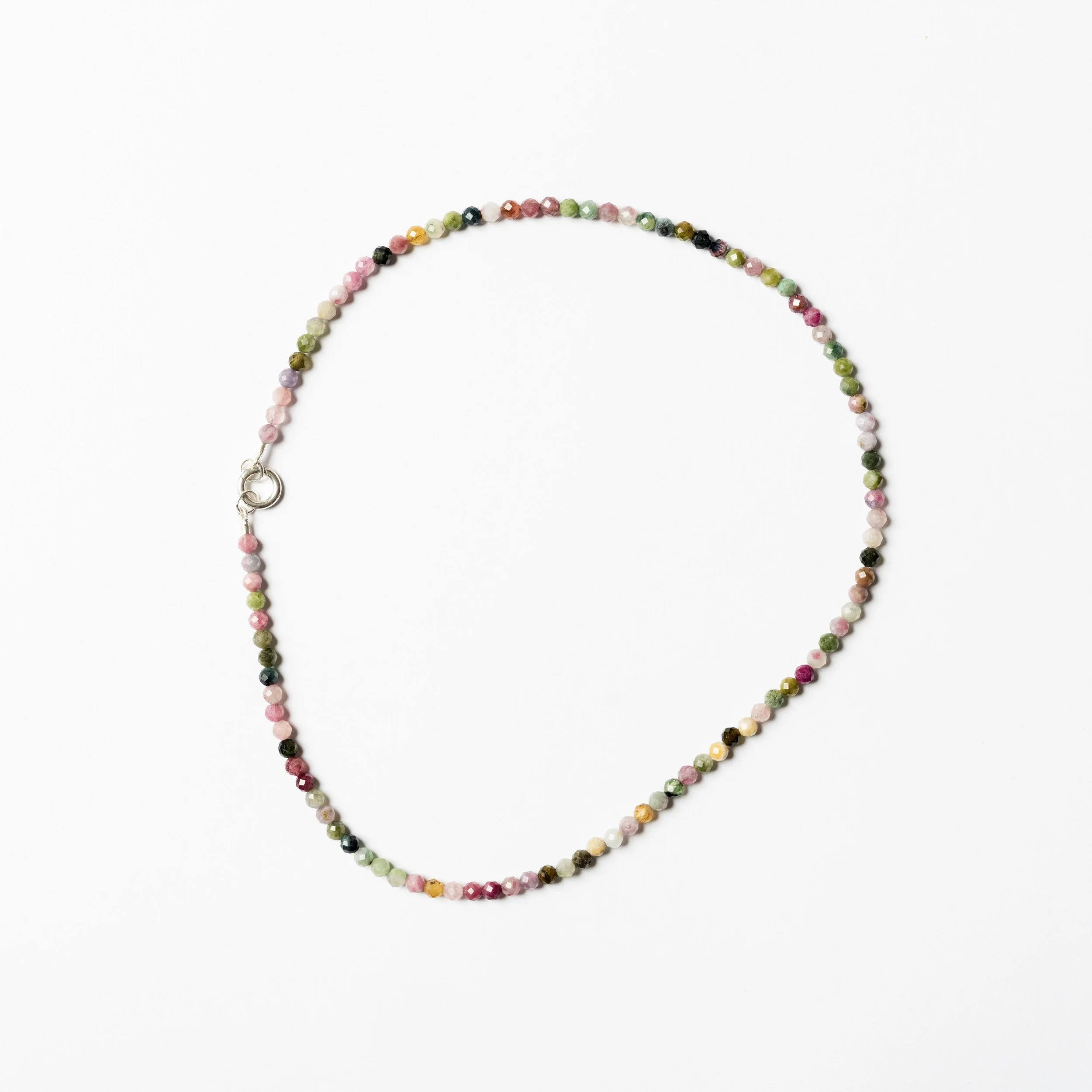 TOURMALINE - Natural Gemstone/Birthstone Beaded Necklace