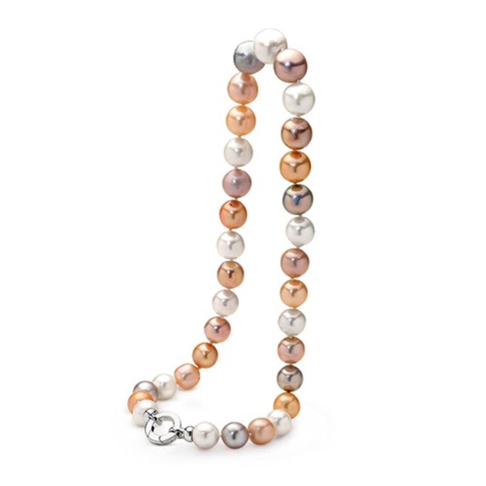 Multi-Colour Pearl String Necklace — Lucy In The Sky