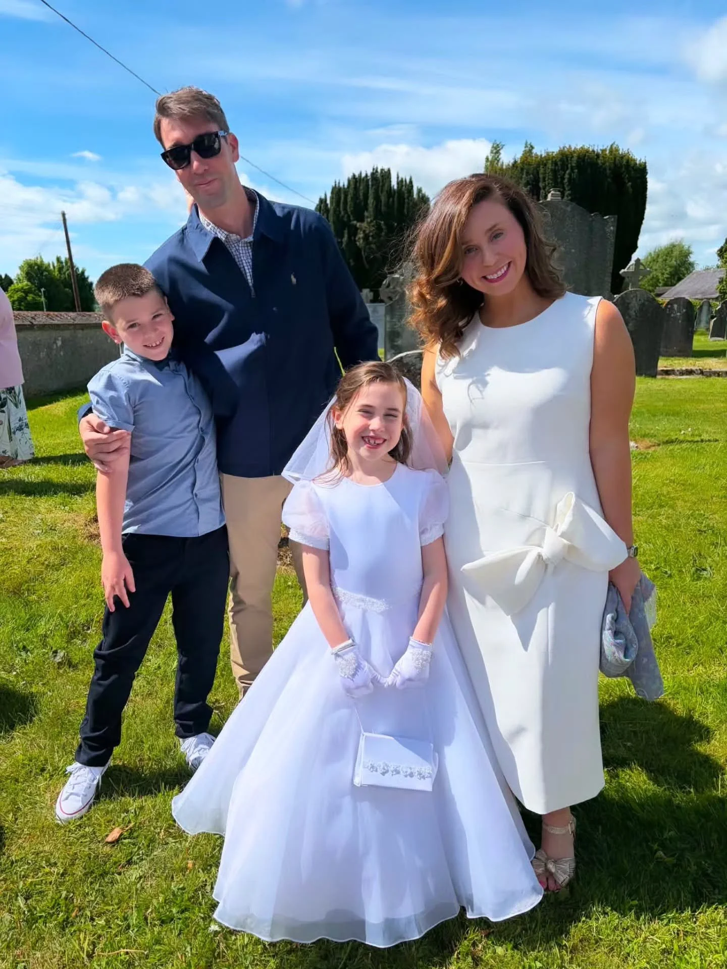 A beautiful reason to make the trip across the world to the Emerald Isle 🍀🇮🇪💚

We were so lucky to be in Ireland to celebrate my niece and god-daughter Isla&rsquo;s First Holy Communion.  Such a special milestone and a day she&rsquo;ll always rem