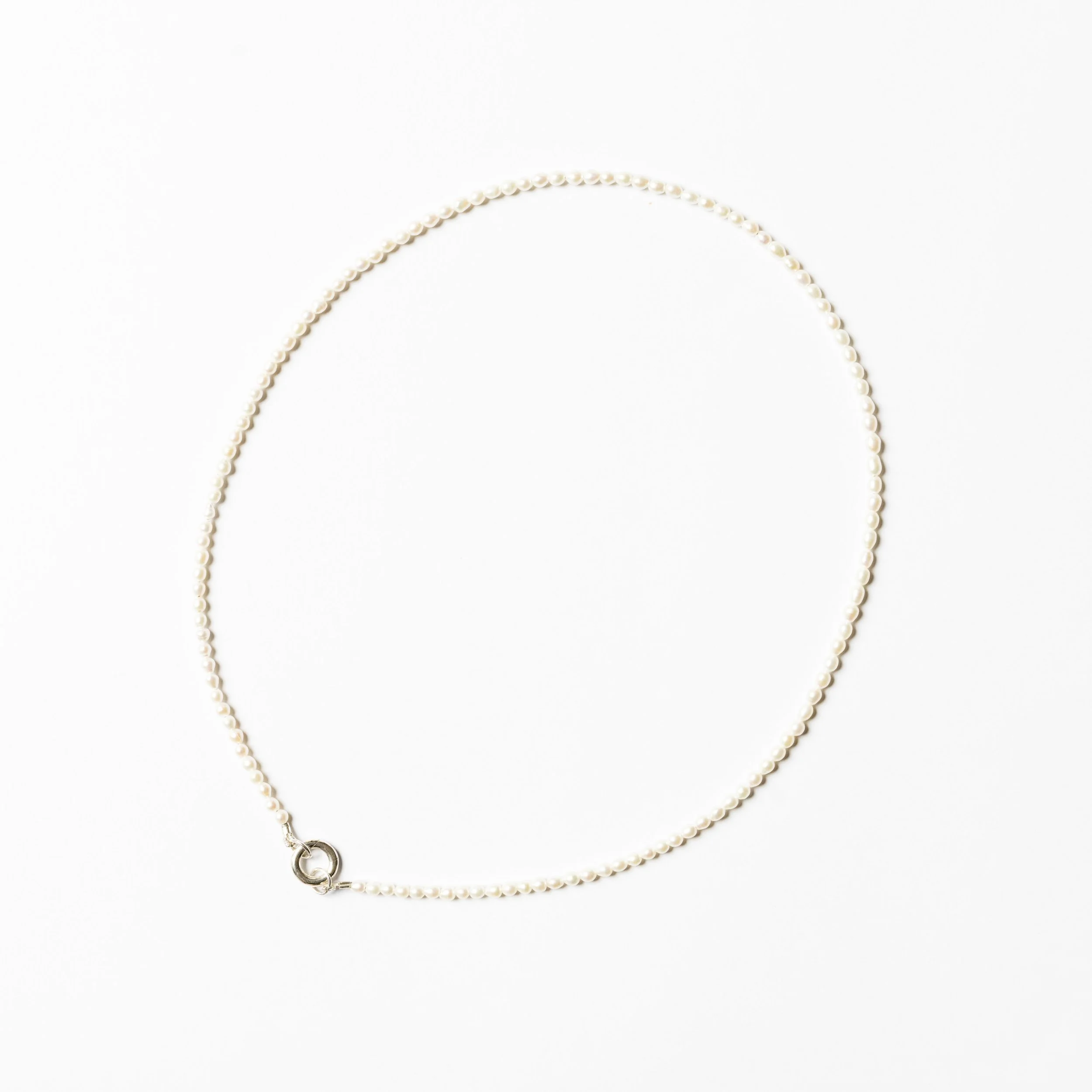 PEARL - Natural Gemstone/Birthstone Beaded Necklace
