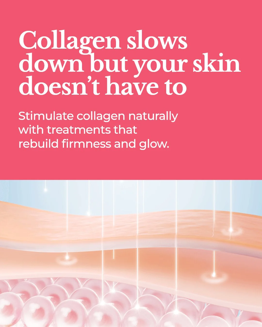Collagen is the secret to your skin's natural strength and glow.

As we age, collagen production slows down, leading to less firmness and more visible lines. But here's the good news: advanced treatments at Clarity Cosmetic Laser Clinic stimulate you