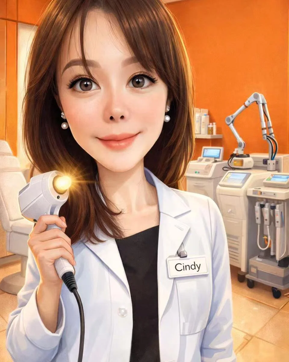 Meet the AI version of me at work 😄

Apparently in the AI world:
✨ My skin is always glowing
✨ My hair never frizzes in Gold Coast humidity
✨ And the machines never break down

Reality in the clinic:
&bull; One hand holding a laser
&bull; One hand h