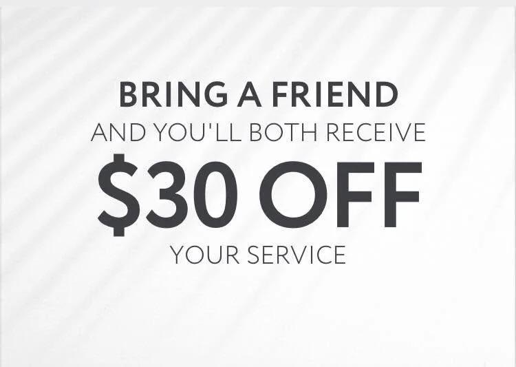 A little reminder for our &ldquo;Bring a Friend&rdquo; voucher 🧡

If you&rsquo;ve referred a friend to us recently, please remember to let us know their name before their appointment ✨

We&rsquo;ve had quite a few lovely referrals (thank you 🫶), bu