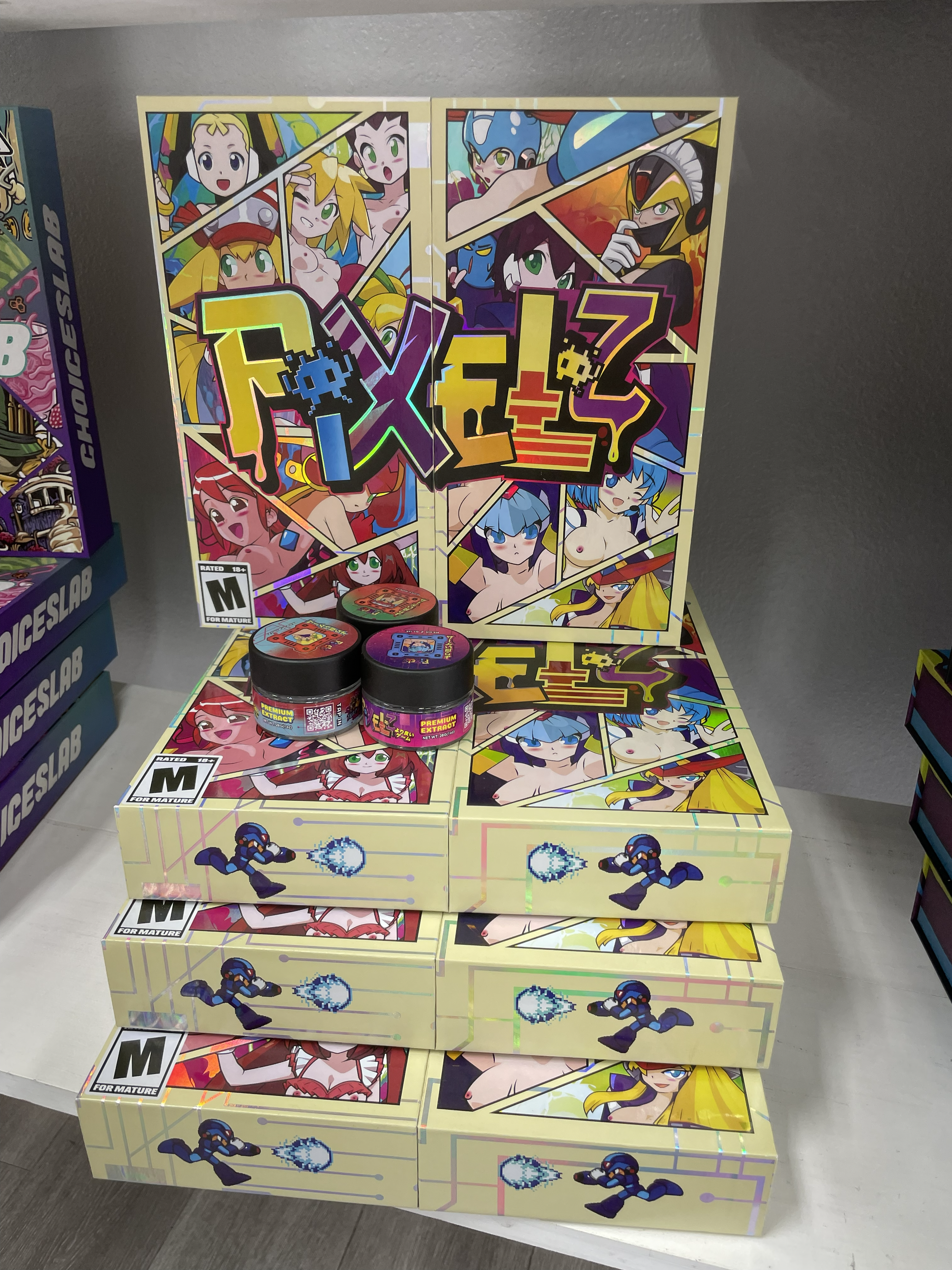 Pixelz Wax
