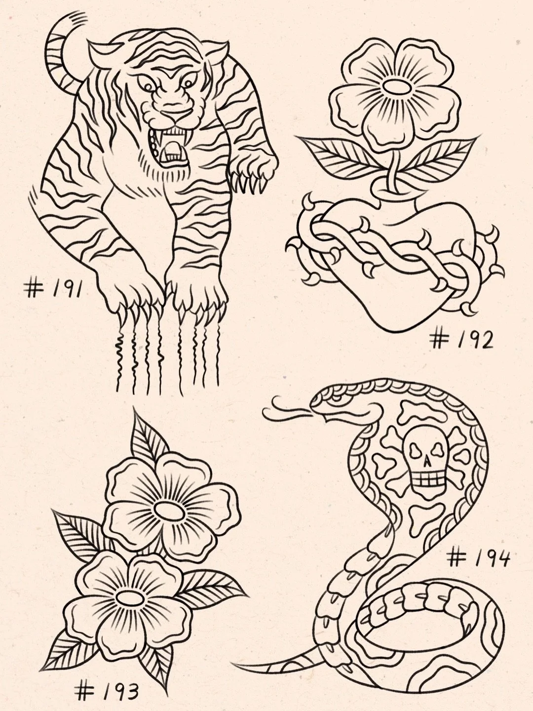 Same flash, Three ways! ✨ which is your fave?!
Did you know all of my flash can be tattooed in black and grey traditional, colour and dotwork? 
Too hard to pick one style? That&rsquo;s okay too! I&rsquo;ve worked with sooo many clients to create a co