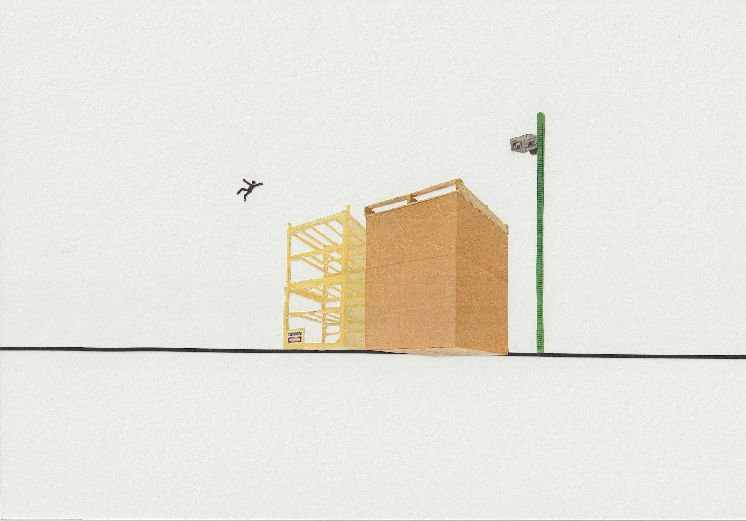 Scene 01 (2001)／paper 15×21 cm