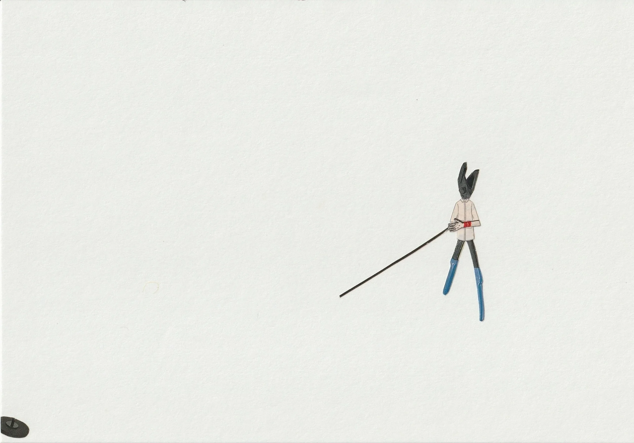 Human 09 (2016)／paper 15×21 cm