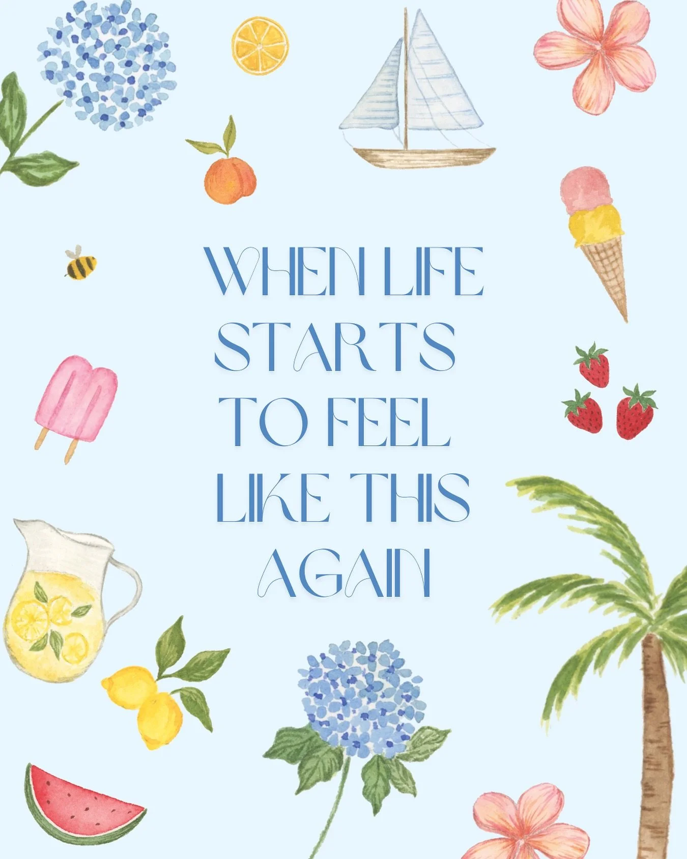 Feeling a lot like summer today here in Sydney ☀️🌺🌊

#surfacedesigner #watercolourartist #watercolourist #summerdesigns #summerwatercolour #springwatercolor