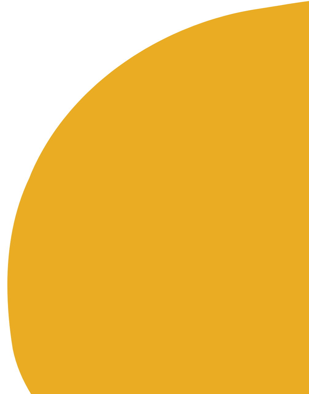 Close-up of a large, golden-yellow, circular object with a black background.