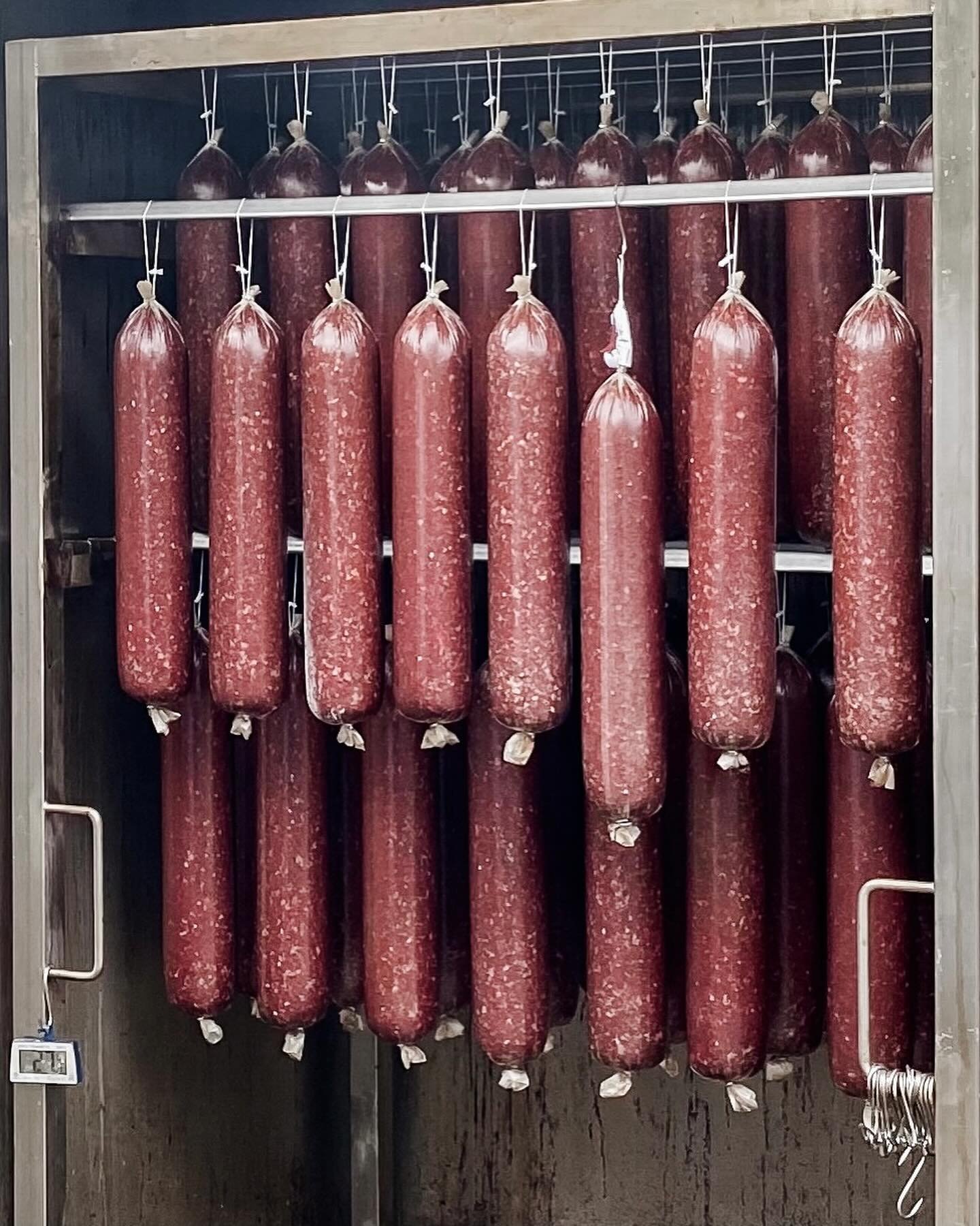 Pure venison salami 🦌

When Jan Jacob started to develop a venison salami he was adamant he wanted to make a pure wild venison salami without any pork 🐖

Many people in the industry said he wouldn&rsquo;t be able to do it, but he worked out a recip