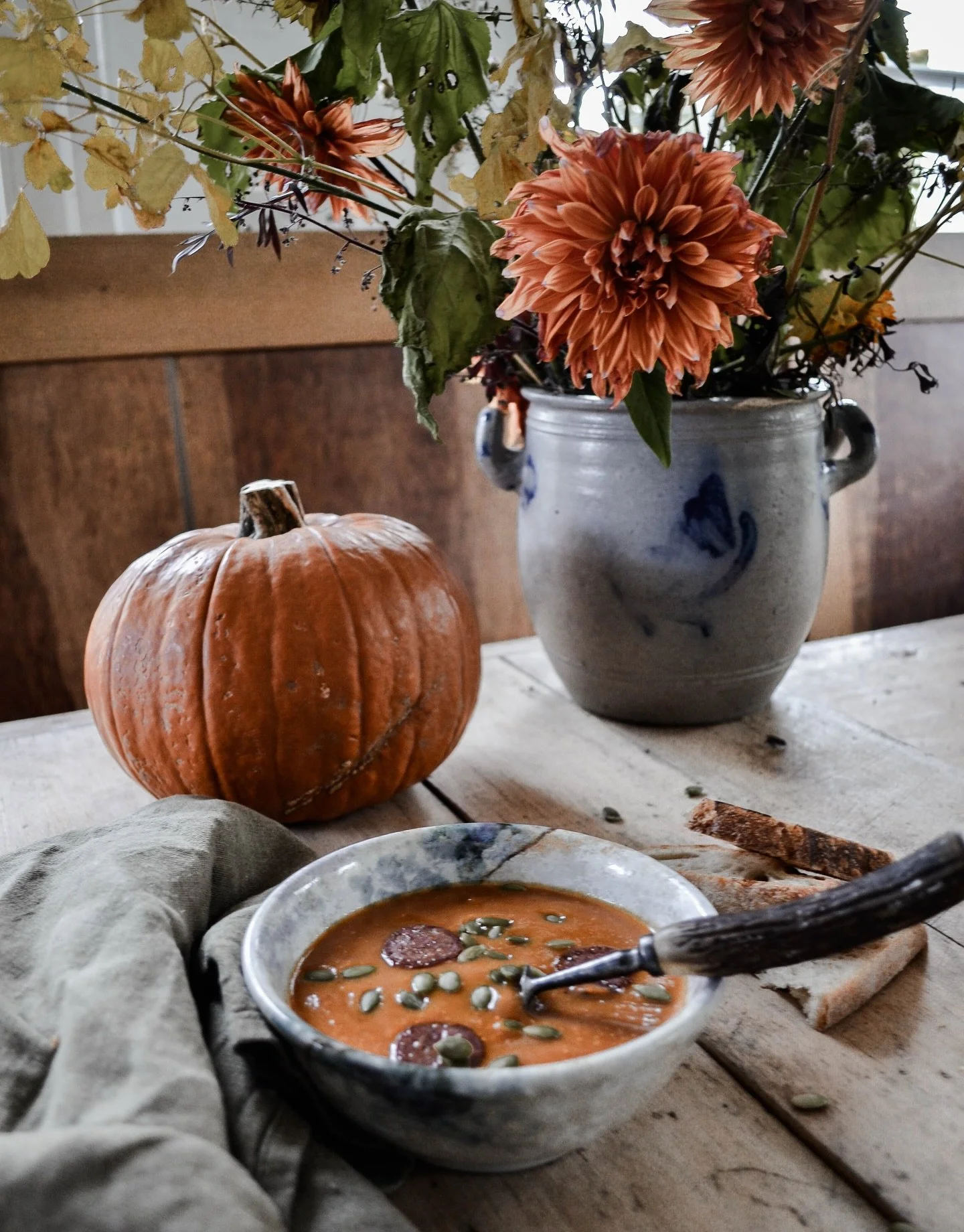 Pumpkin soup with venison chorizo 🦌🎃

What&rsquo;s your first thought when you see a pumpkin? 🧡 Carving time or a delicious food source? Believe it or not, in the UK we waste around 18,000 tonnes of pumpkins every year &mdash; a lot of perfectly g