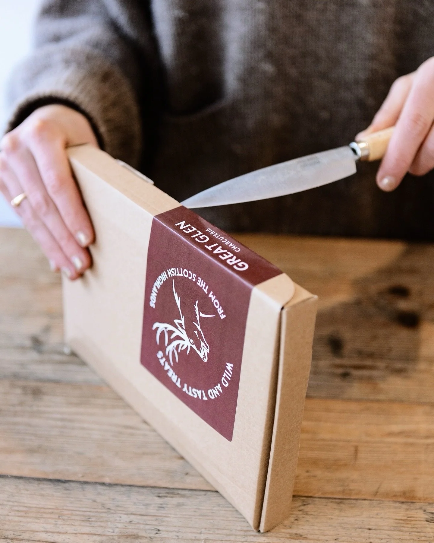 The excitement to see what&rsquo;s in your monthly subscription box 🦌🔪 

This months box contains 
🤎Smoked Venison
🤎Wild Venison Salami
🤎Venison &amp; Pork Chorizo
🤎Venison Pepperoni

These are the kinds of charcuterie that invite you to slow d