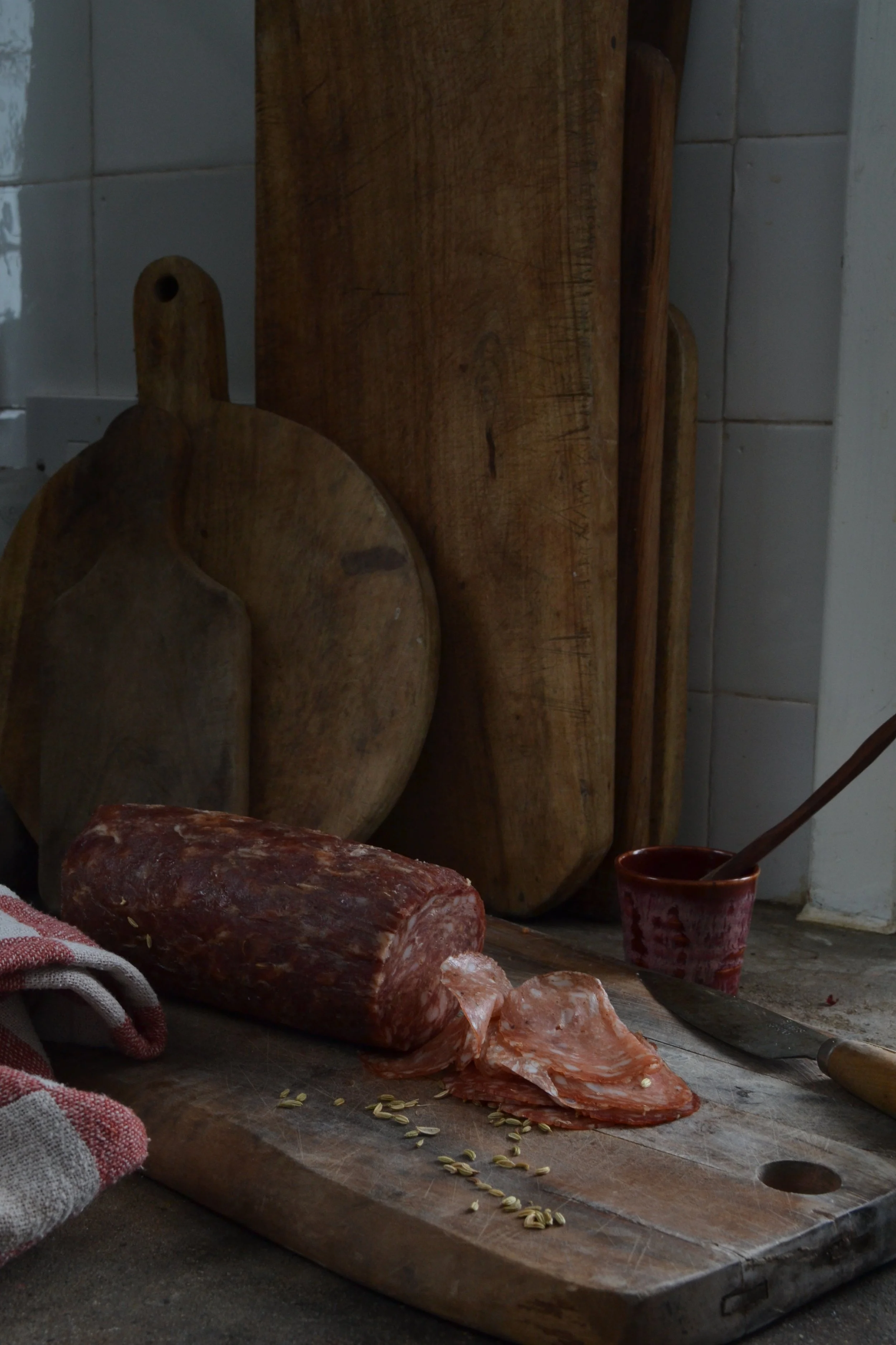 Scottish Pork Salami with Fennel