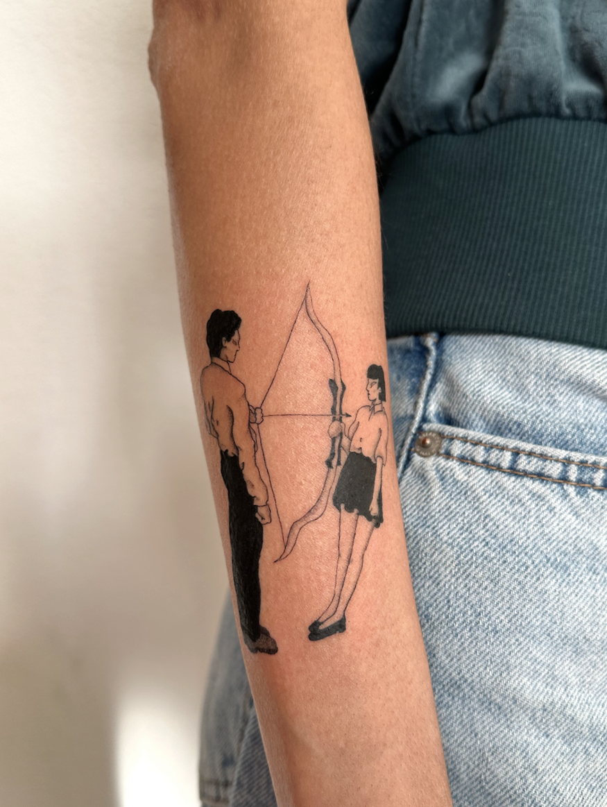 Tattoo design in Barcelona by Maria Oldecop