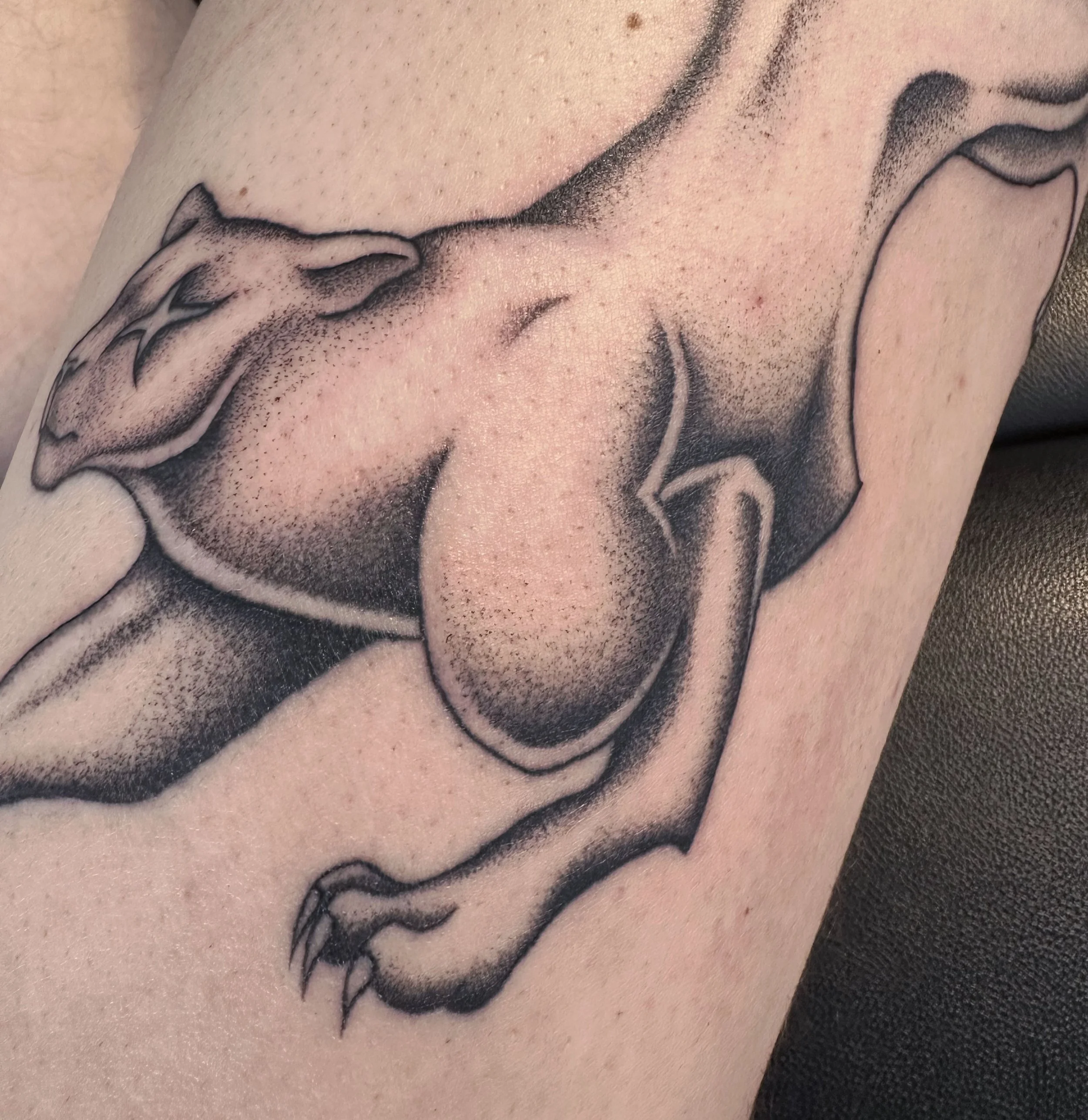 Blackwork tattoo in Barcelona