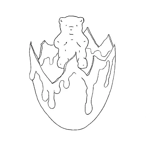 Flash tattoo design by Maria Oldecop