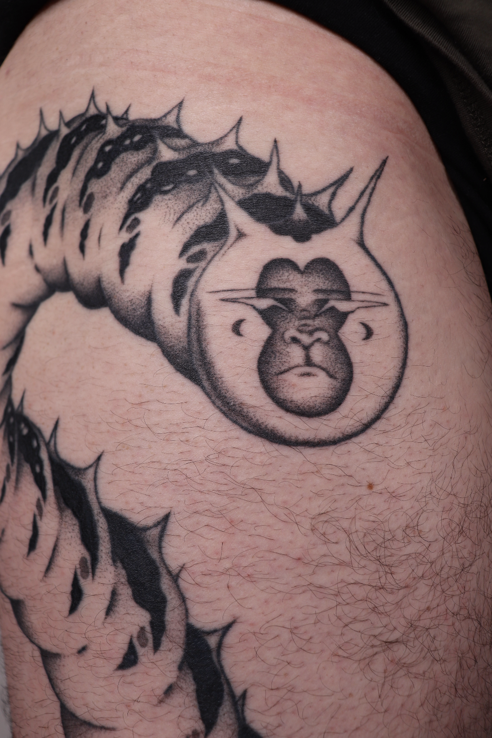 Symbolic tattoo in Barcelona
