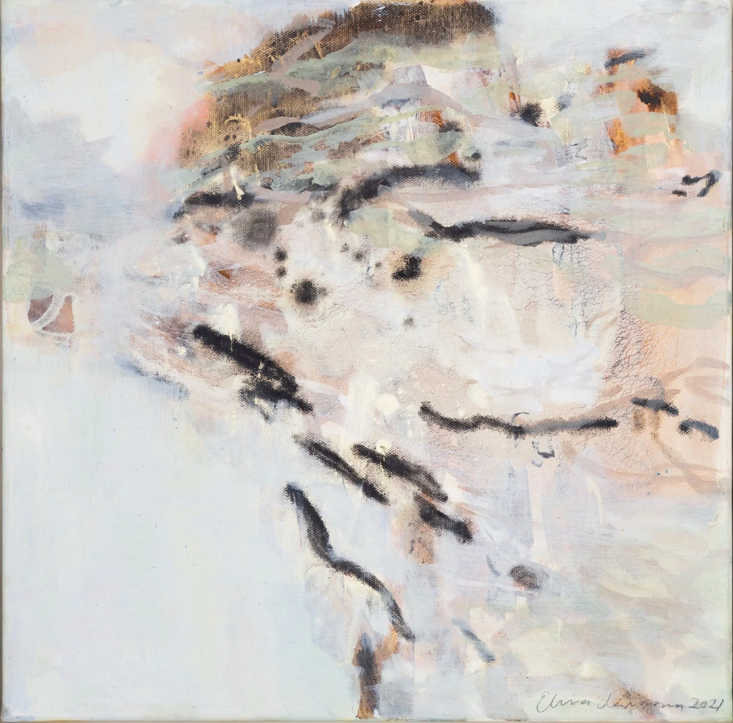 Dream 2021, oil on canvas, 44 X 44 cm