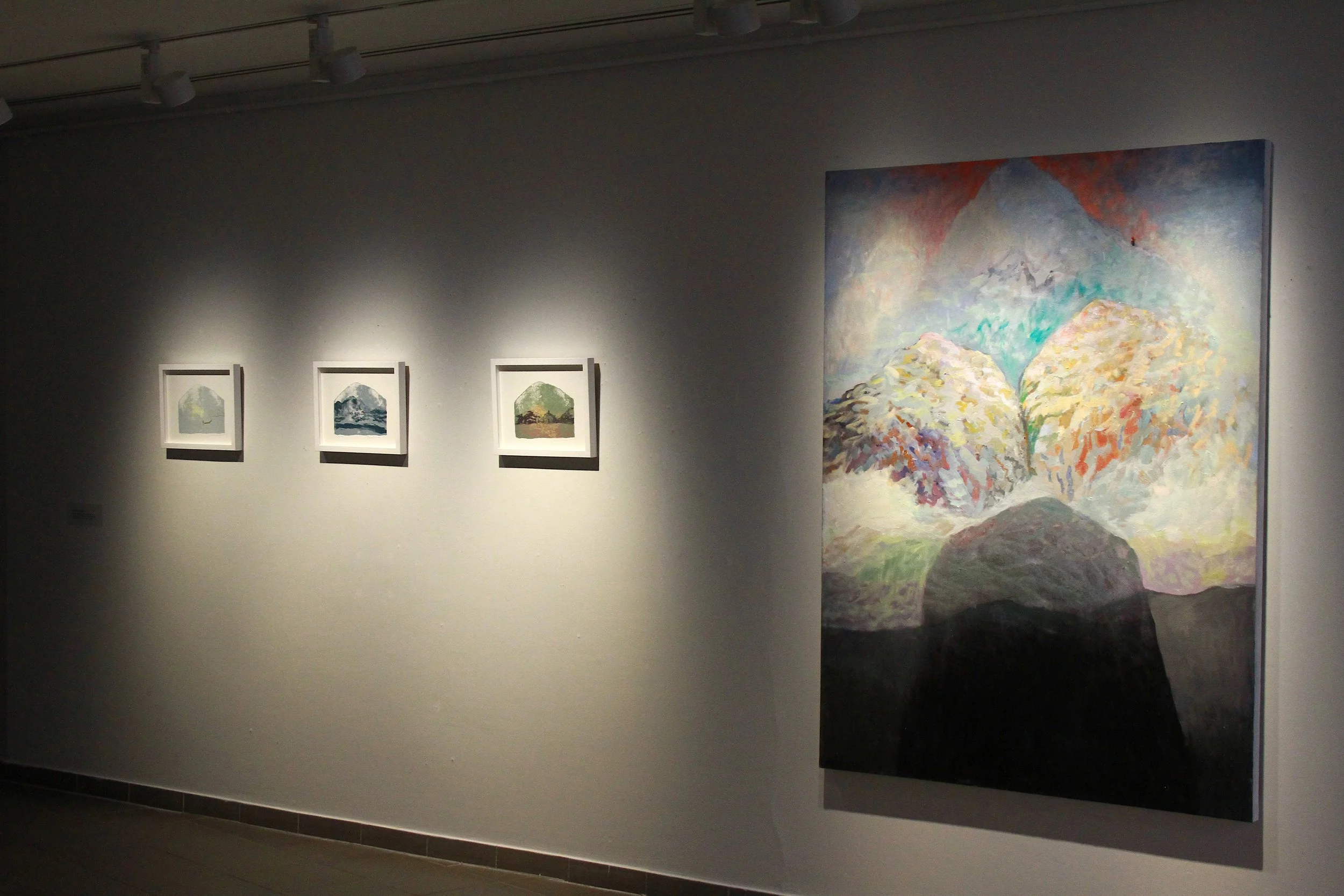 Lithographs On the Fells, Painting Climber 2025