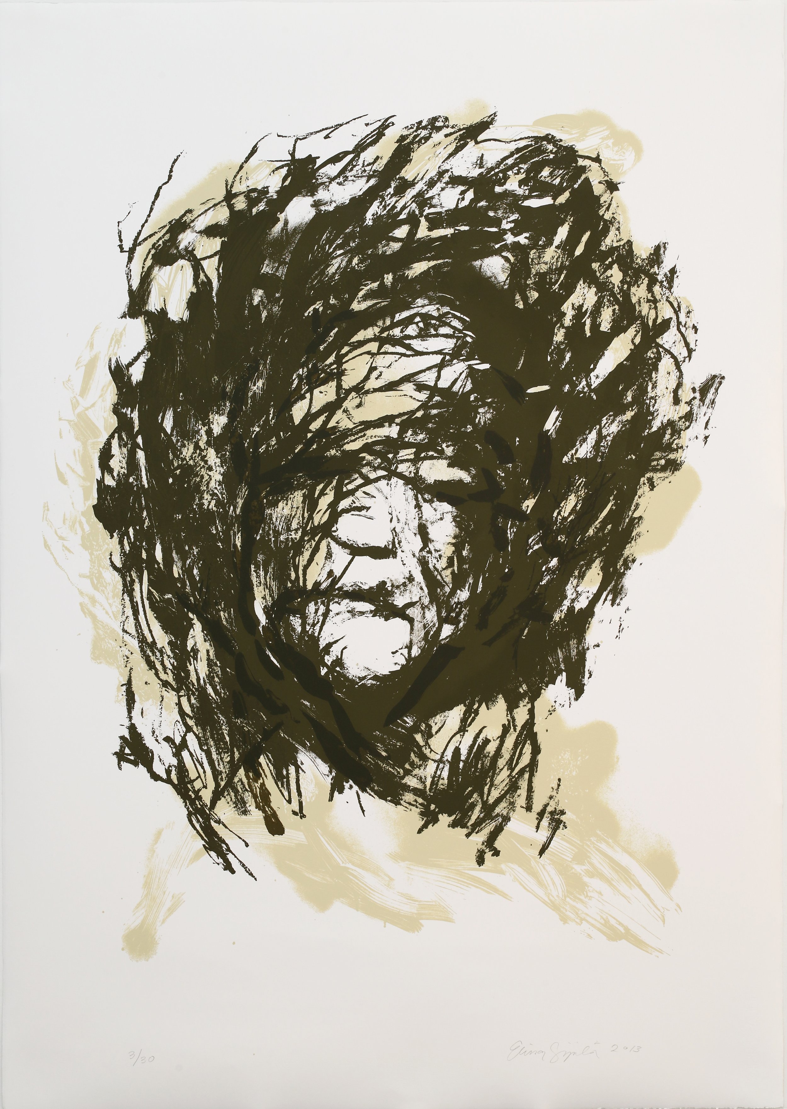 Kare 2013, serigraph, 112X78cm