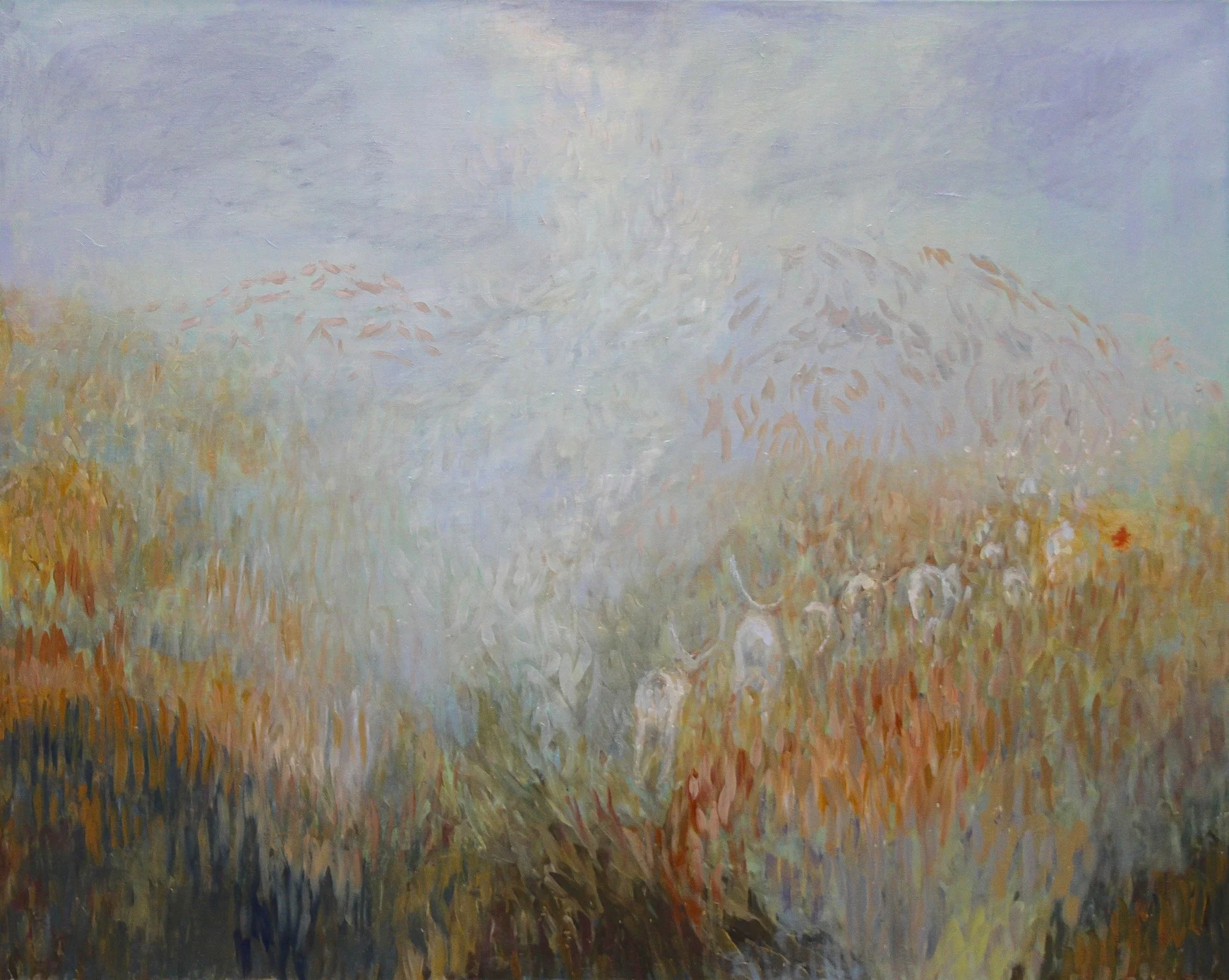 Raito 2025, oil on canvas, 120 X 150 cm