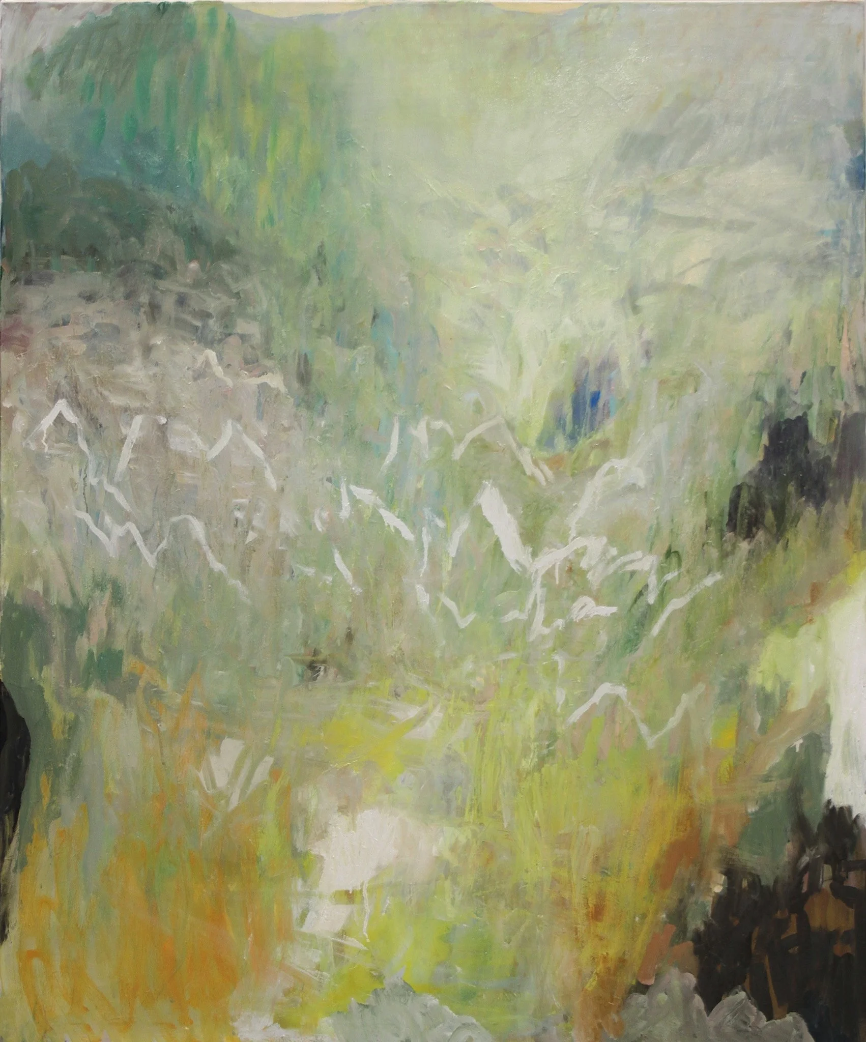 Sola 2025, oil on canvas, 120 X 100 cm