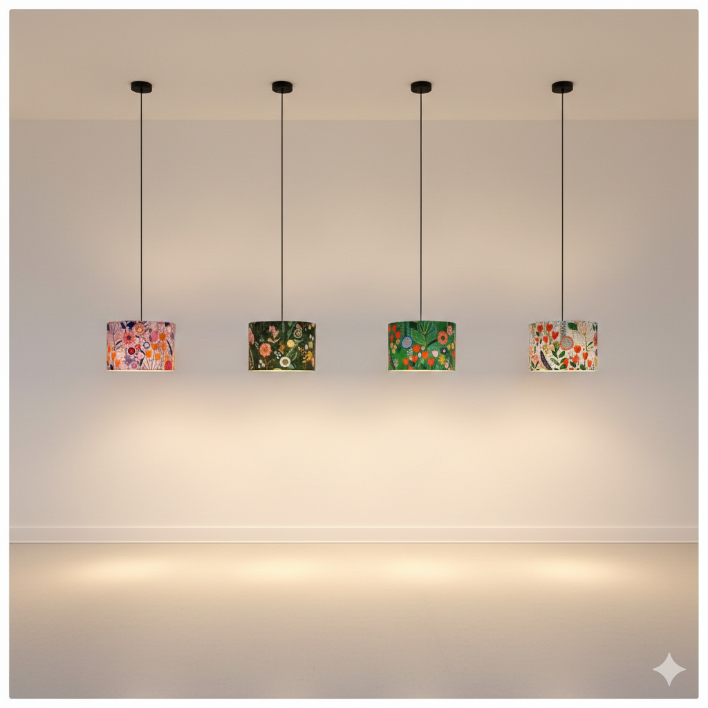 Mary's Garden Collection with Ceiling Pendant fittings