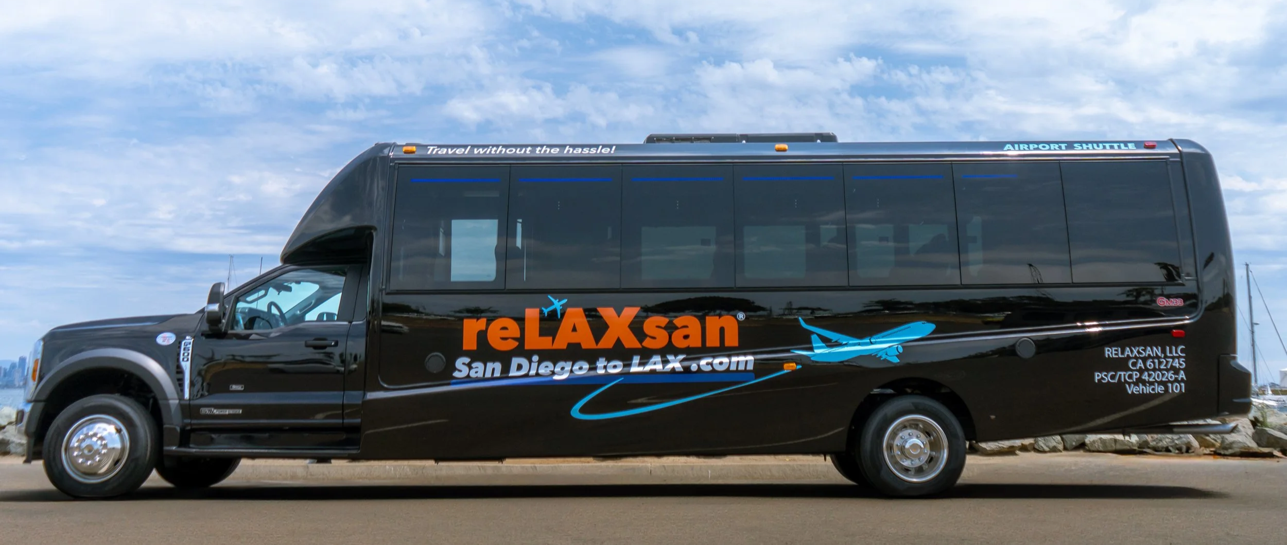 Book reLAXsan for easy shuttle transportation from San Diego to FIFA World Cup 2026 events in Los Angeles.