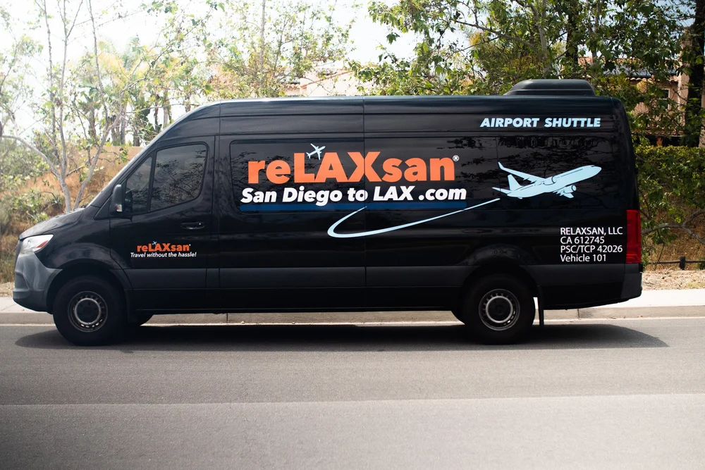 Revealing the San Diego to LAX shuttle design — reLAXsan®