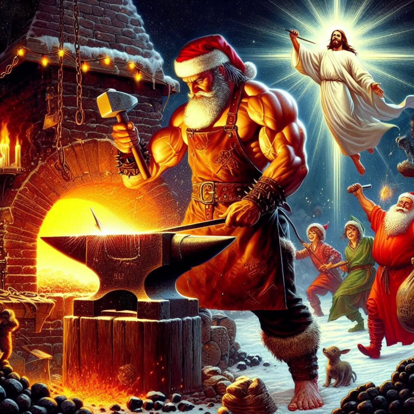 Find the perfect gift for Christmas..

Learn to forge iron and steel with us and start your journey into the ancient craft of blacksmithing.

We offer several different packages so whether you are interested in making decorative work, forging tools o