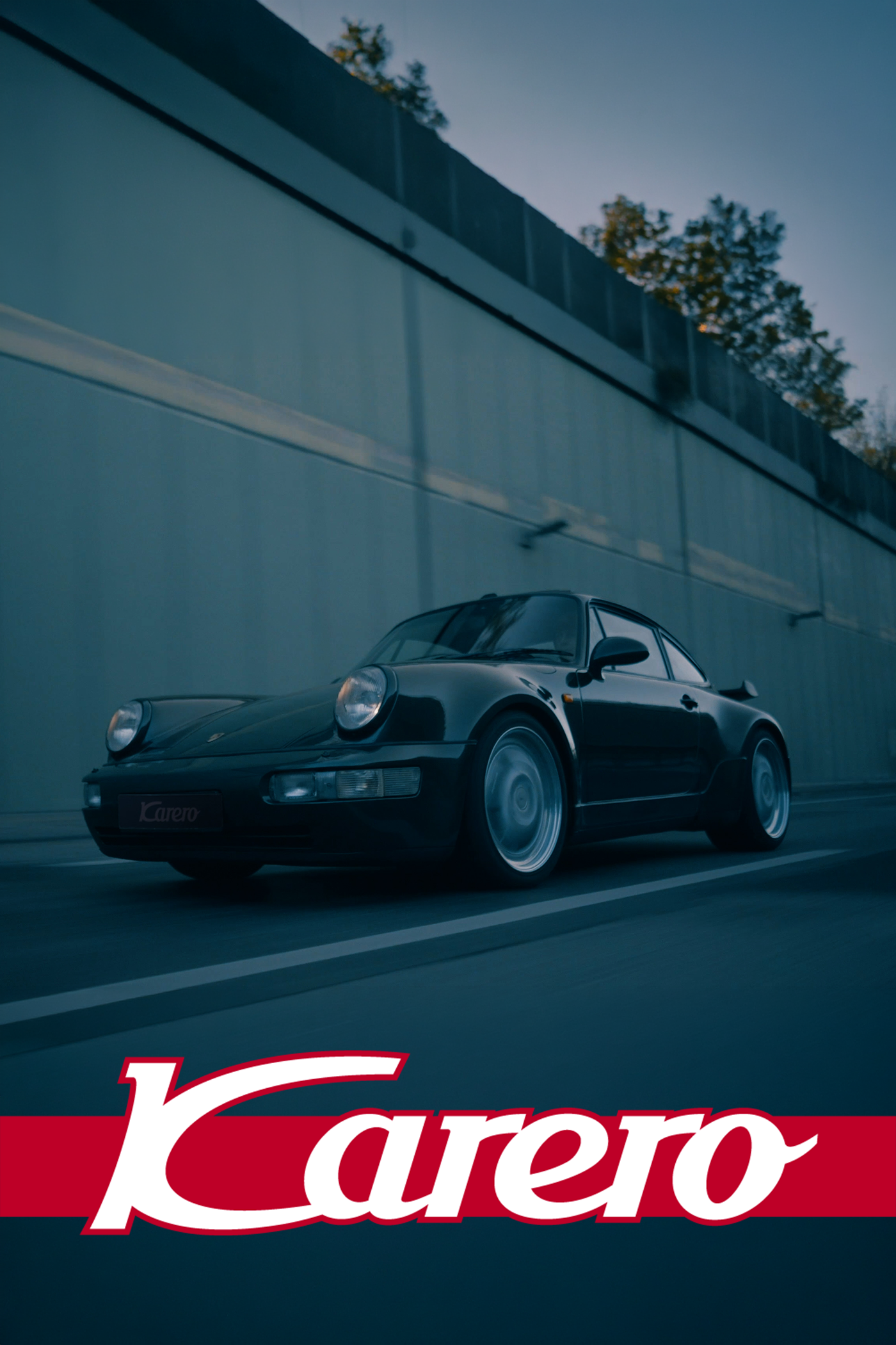 Karero Classic Porsche Poster. Kantara Productions Car commercial campaign film.