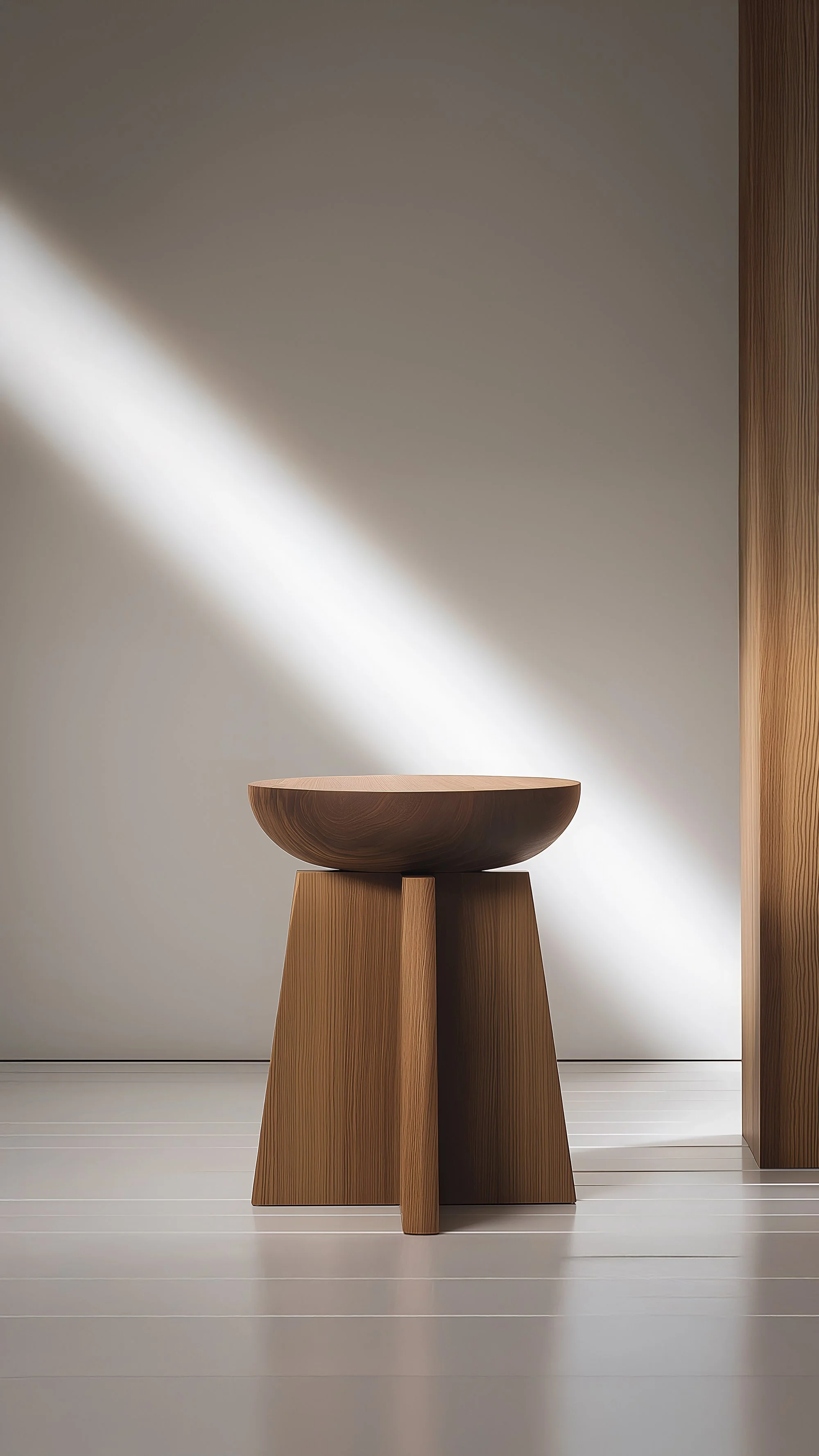 Socle No94 Side Table, Solid Wood Modern Design by Joel Escalona — 3.jpg