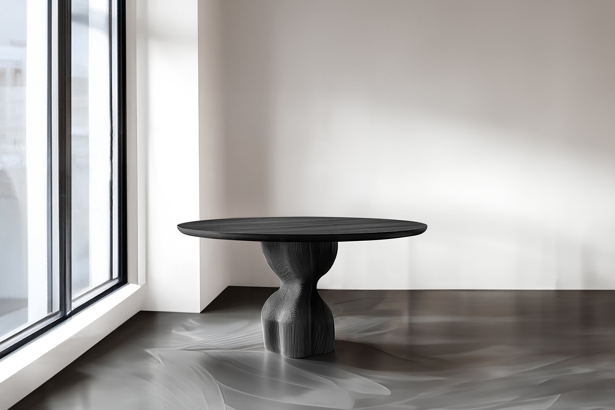 Card and Tea Tables No20, Elegance in Black Solid Wood by Socle Series NONO - 4.jpg