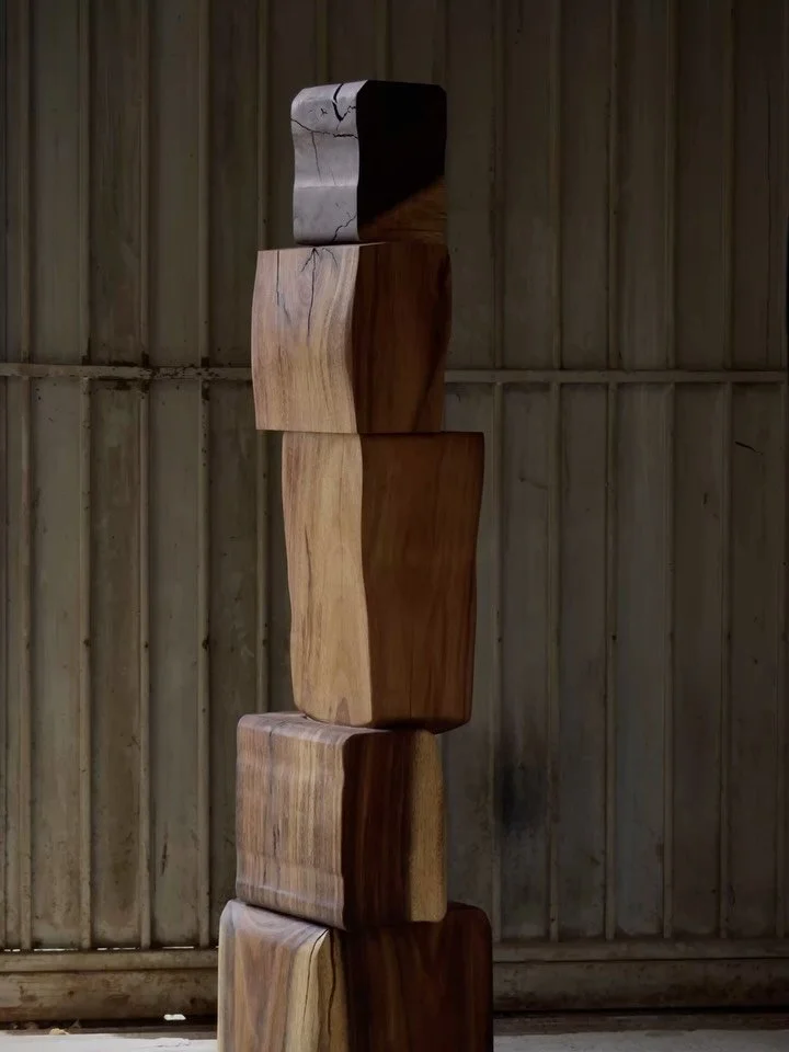 A quiet rebellion against excess.

#sculpture #materialexploration #wabisabi #handcrafted #artfurniture #nonofurniture