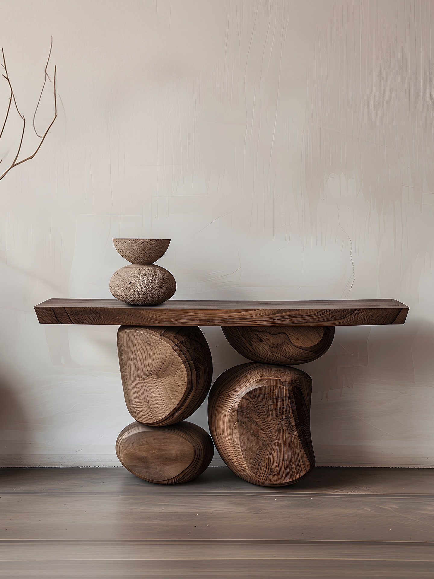 Silent luxury, stubborn utility, steady soul. 

#consoletable #entrytable #halltable #wallconsole #consolefurniture