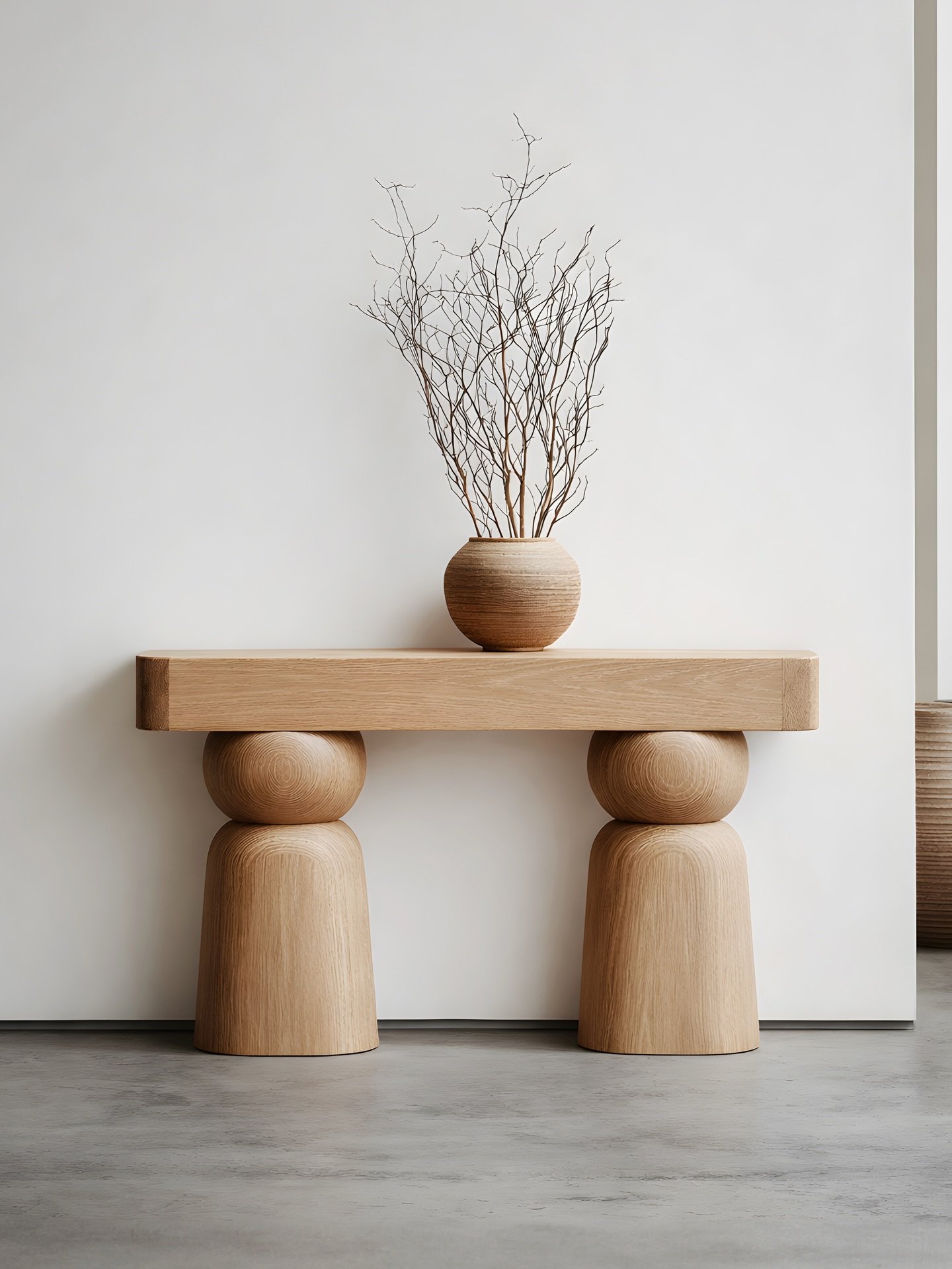 Quiet, monolithic, serenely precise, relentlessly humane.

#consoletable #entrytable #halltable #wallconsole #consolefurniture