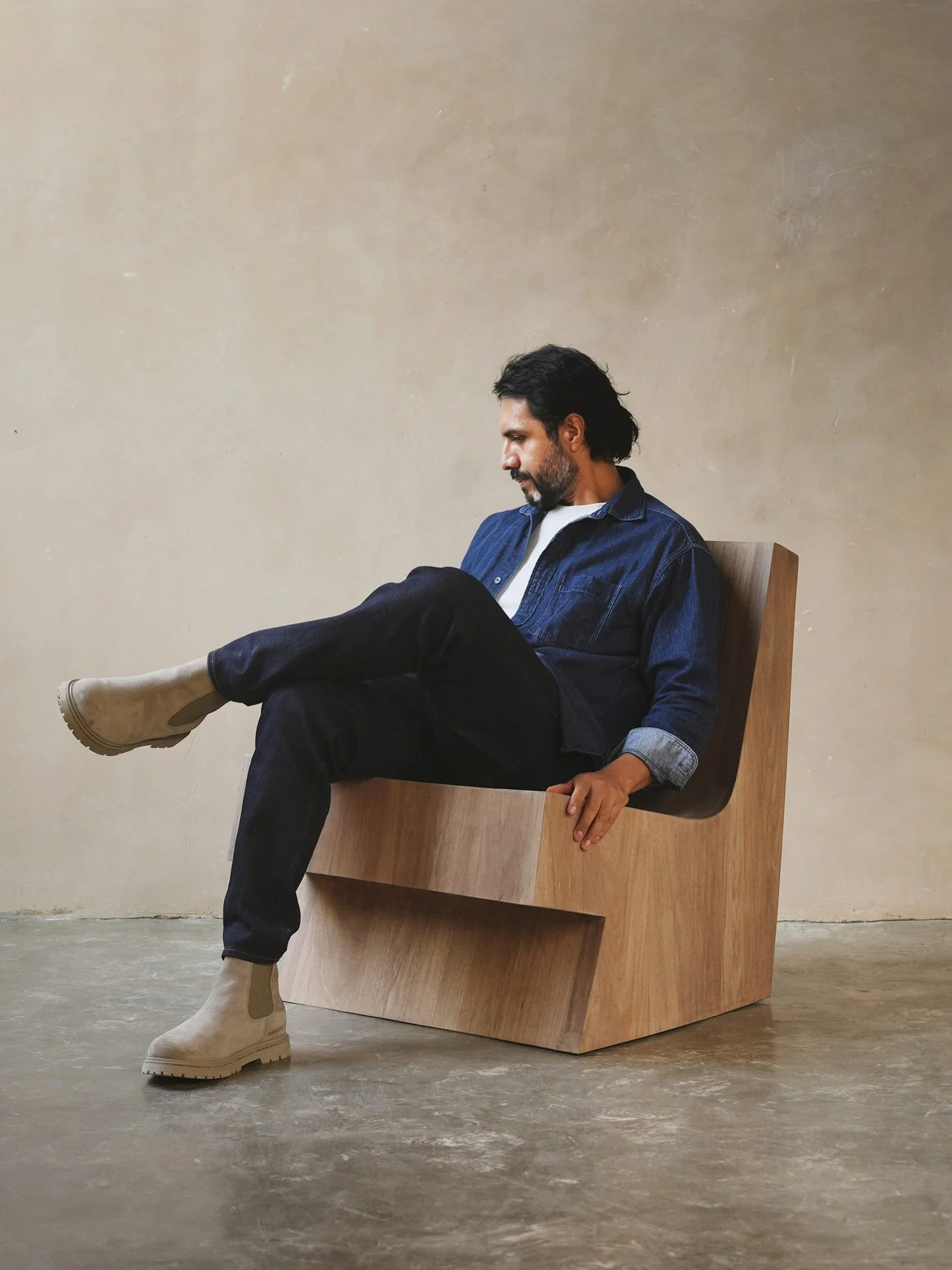 Architecture disguised as seats.

This Muted chair comes straight from my obsession with Brutalist architecture. Heavy forms. Clear volumes. I was thinking about concrete buildings that feel severe from the outside but protective once you are inside.