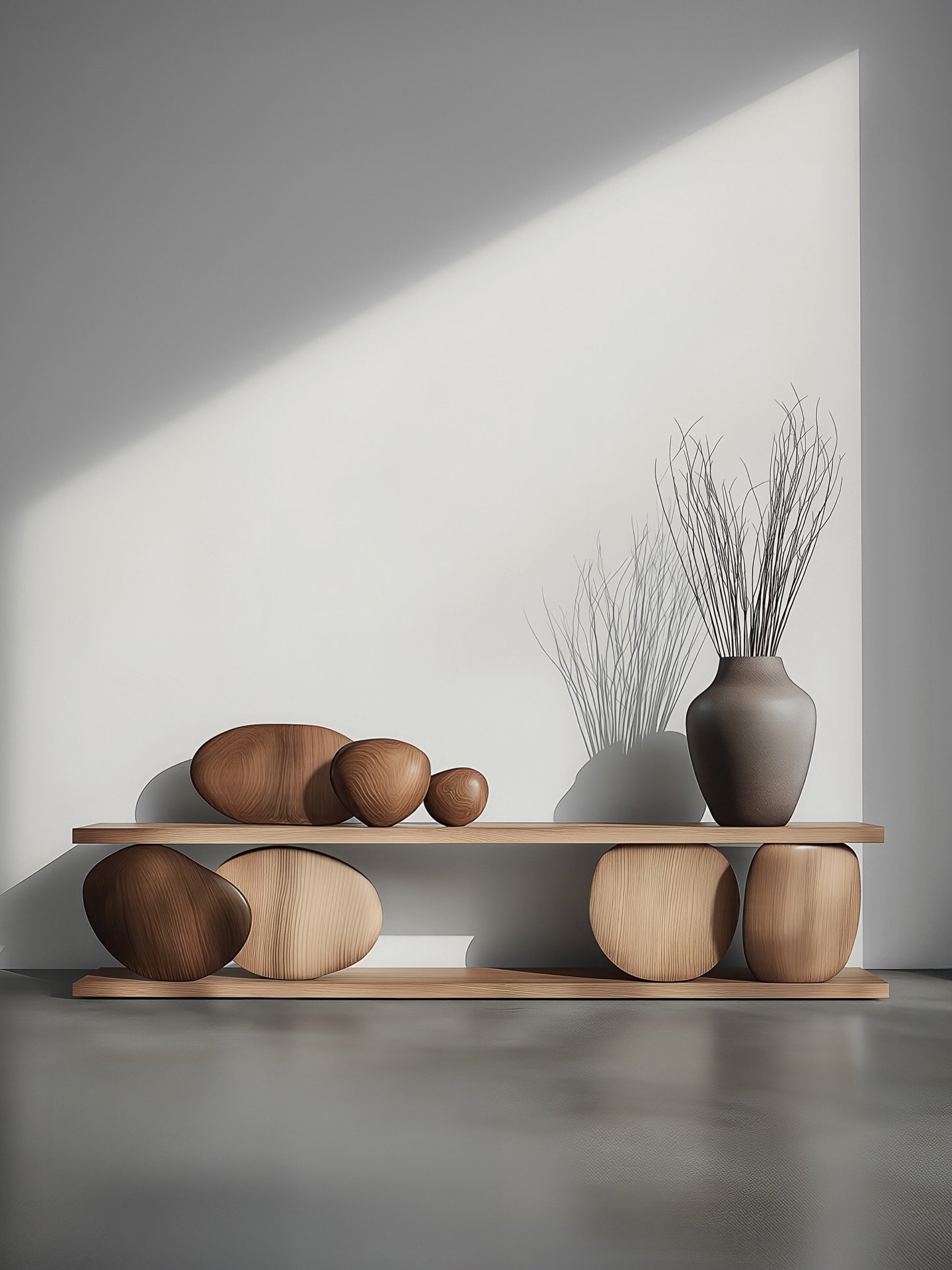 Gravity as a design language
Furniture that holds space, not stuff
A pebble that anchors attention

#consoletable #entrytable #halltable #wallconsole #consolefurniture