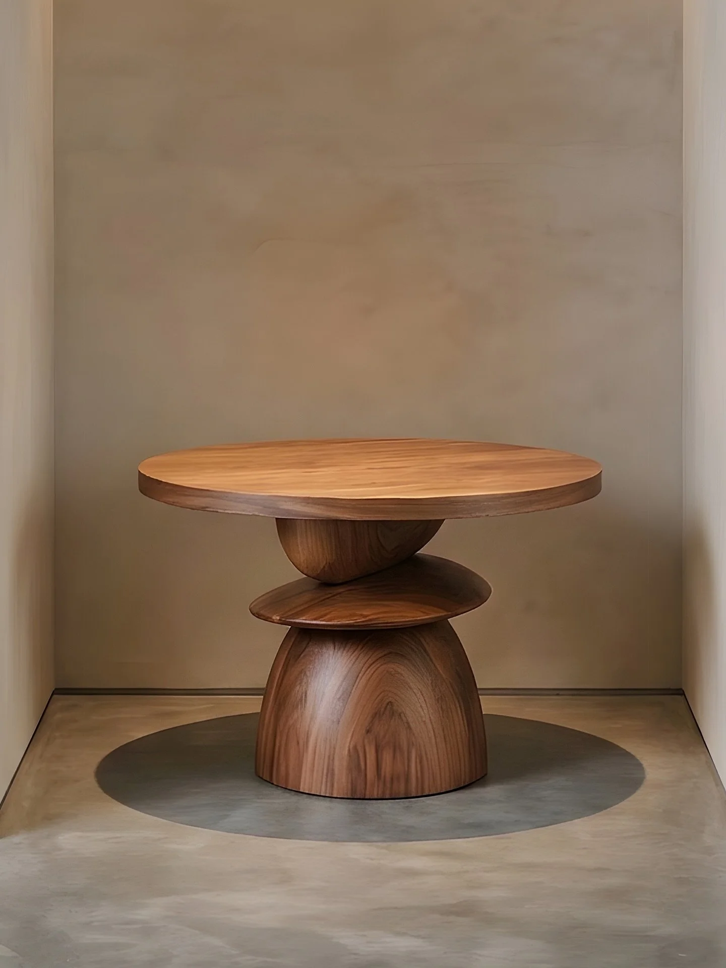 I see every table as a pedestal. In a gallery, a pedestal supports art, something valuable. A dining table or coffee table does the same thing. It holds meals, gatherings, the rhythm of family life. At home, you put your life on a table. 

Why would 