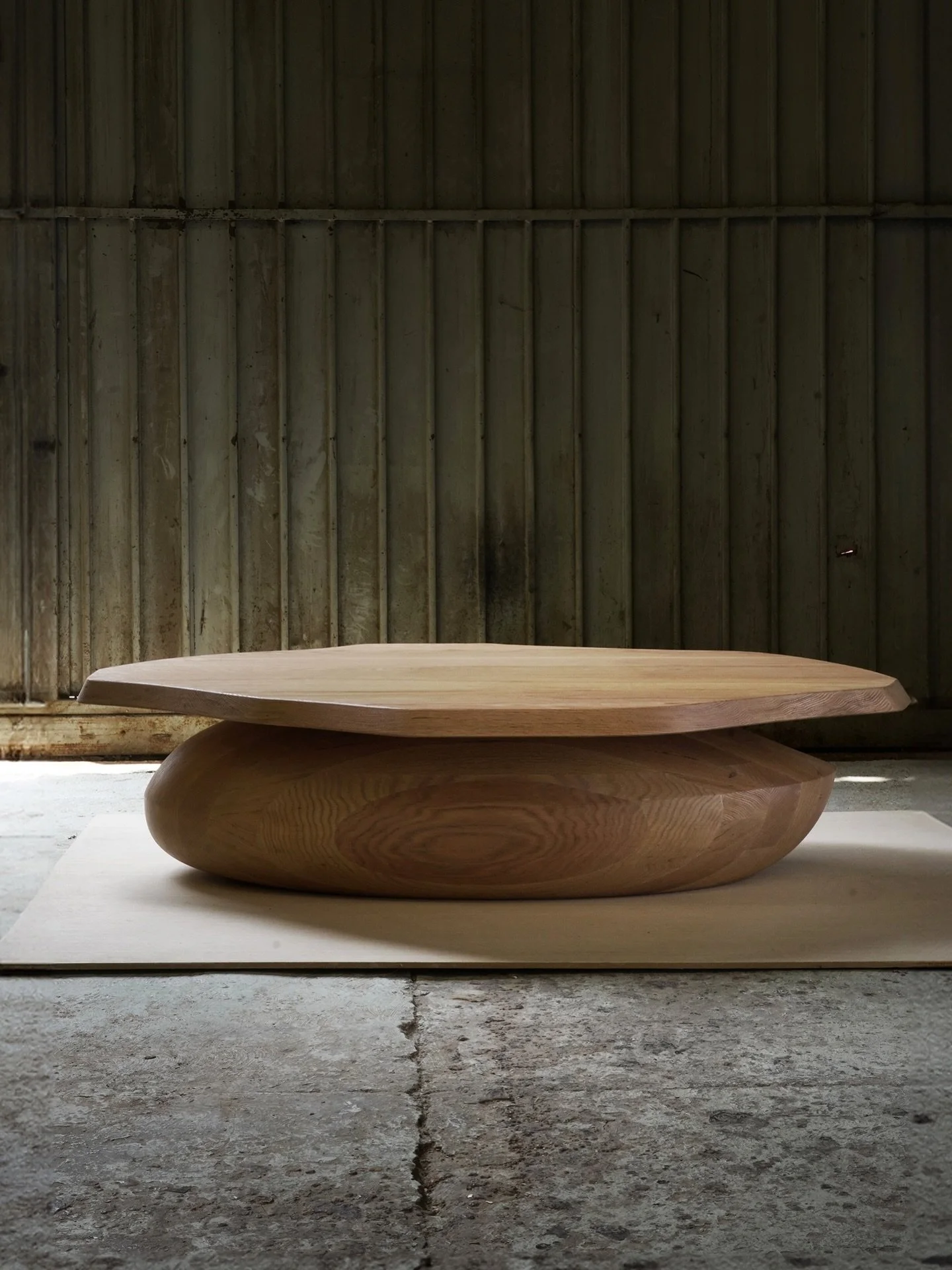 Most low furniture feels temporary, like it&rsquo;s waiting to be moved. I made this coffee table dense enough that it anchors while the surface feels weightless.

&mdash;
#JoelEscalona #furniture #coffeetable #interiordesign