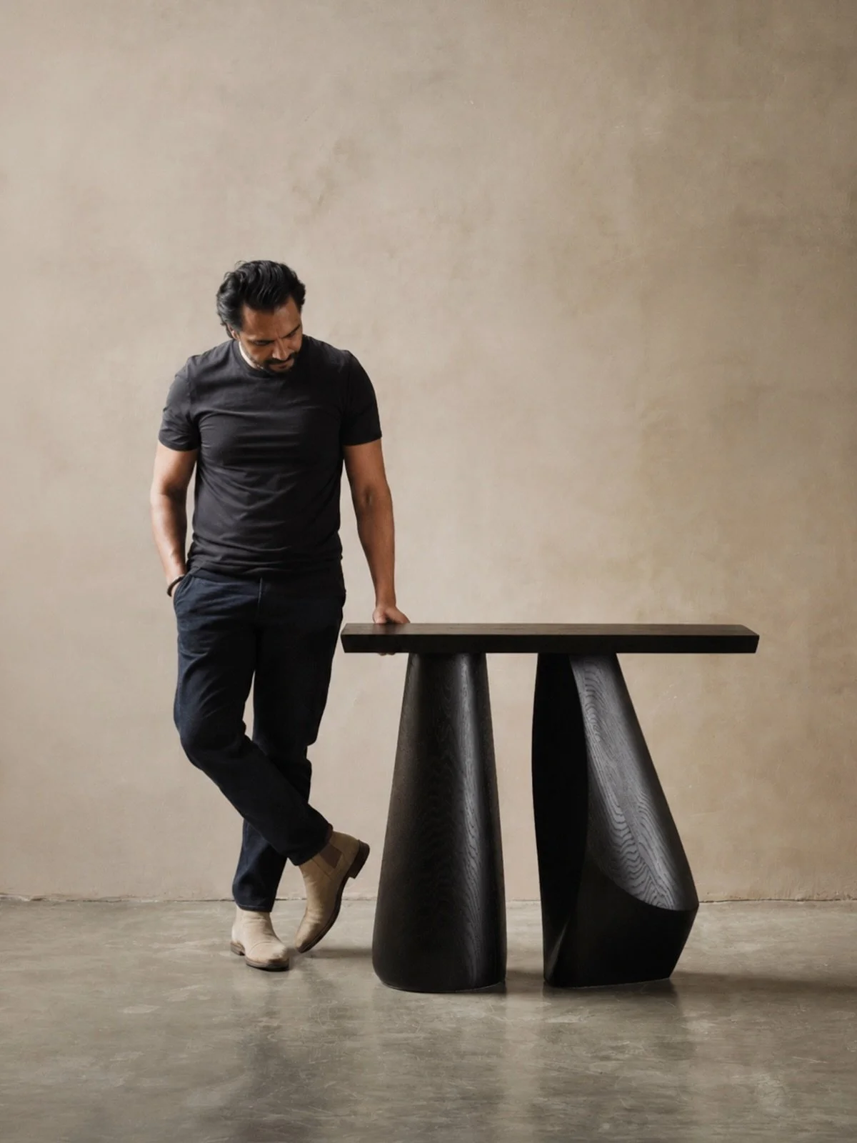 Black Is a Material Mood

#consoletabledecor #furniture #interiorismo #joelescalona