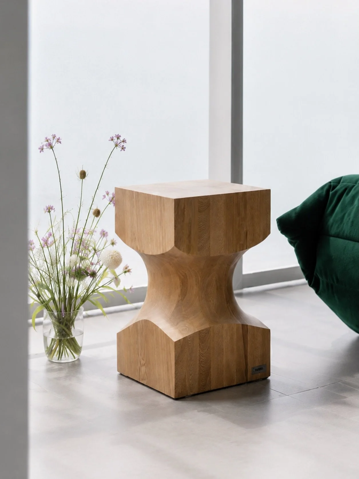 Curves Meet Corners: Socle Side Table

#sidetable #furniture #interiordesign
