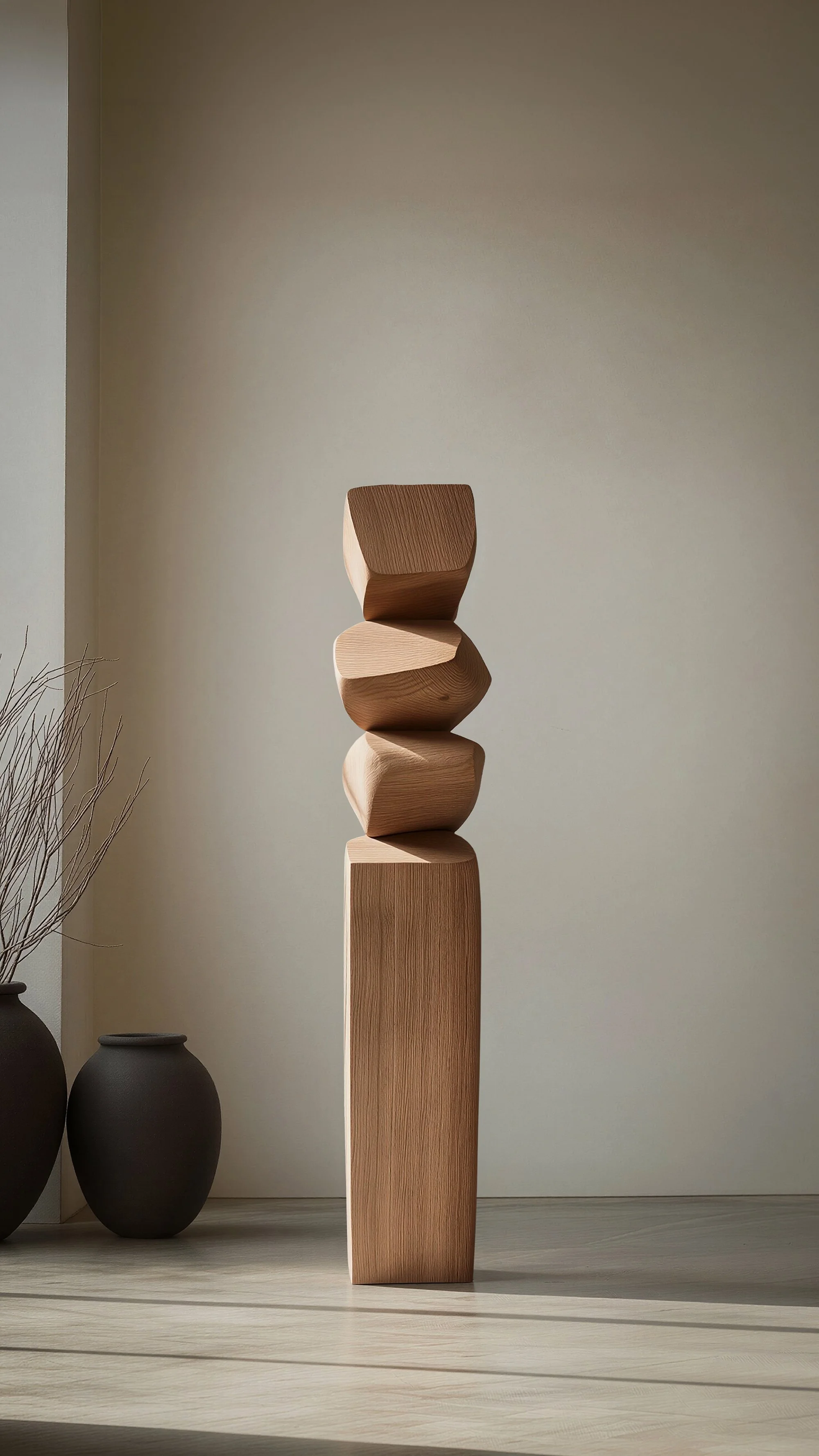Modern Organic Wood Sculpture by Joel Escalona Still Stand No144 — 2.jpg