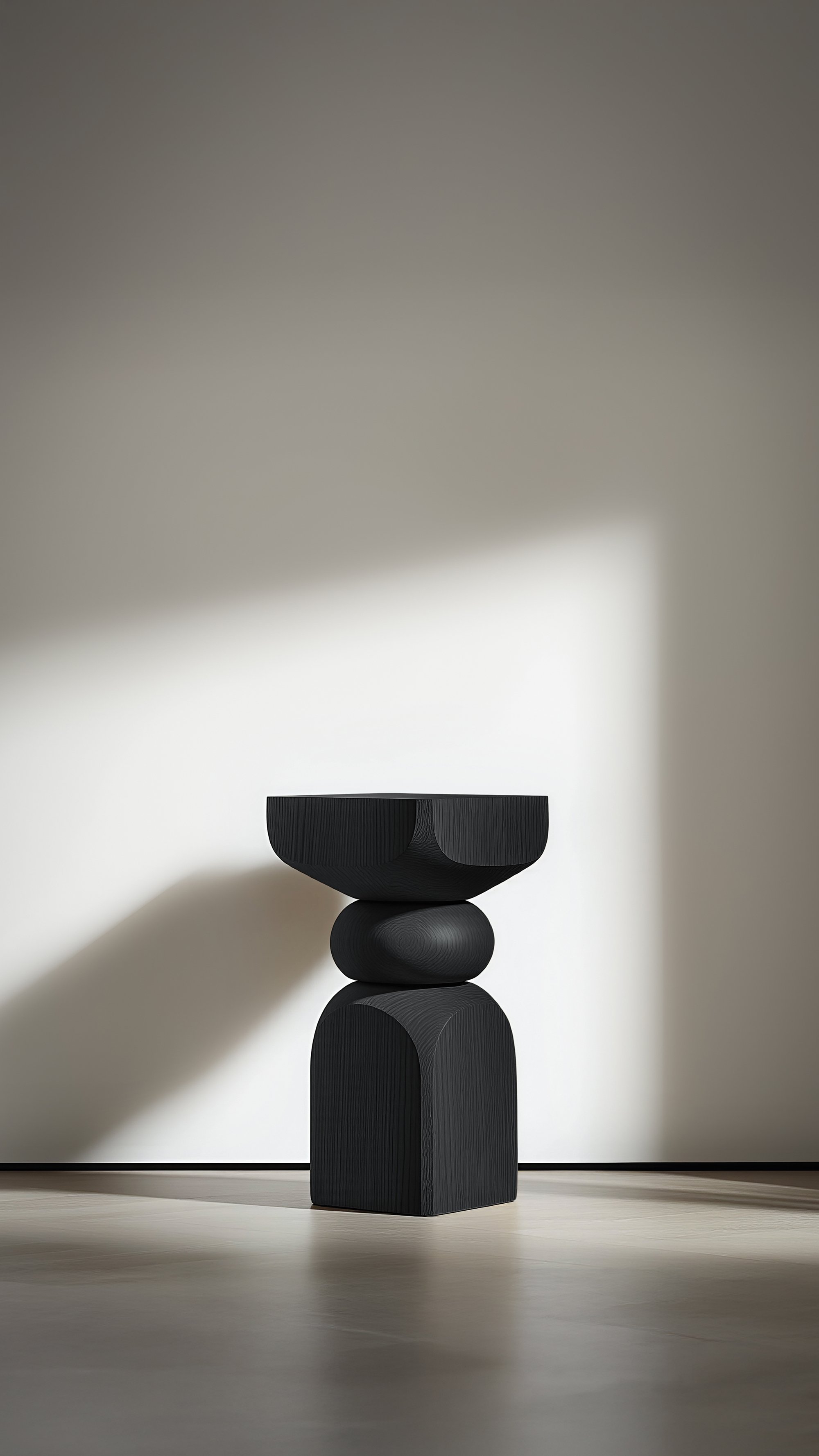 Socle No99 Stool, Wooden Contemporary Piece by NONO — 6.jpg