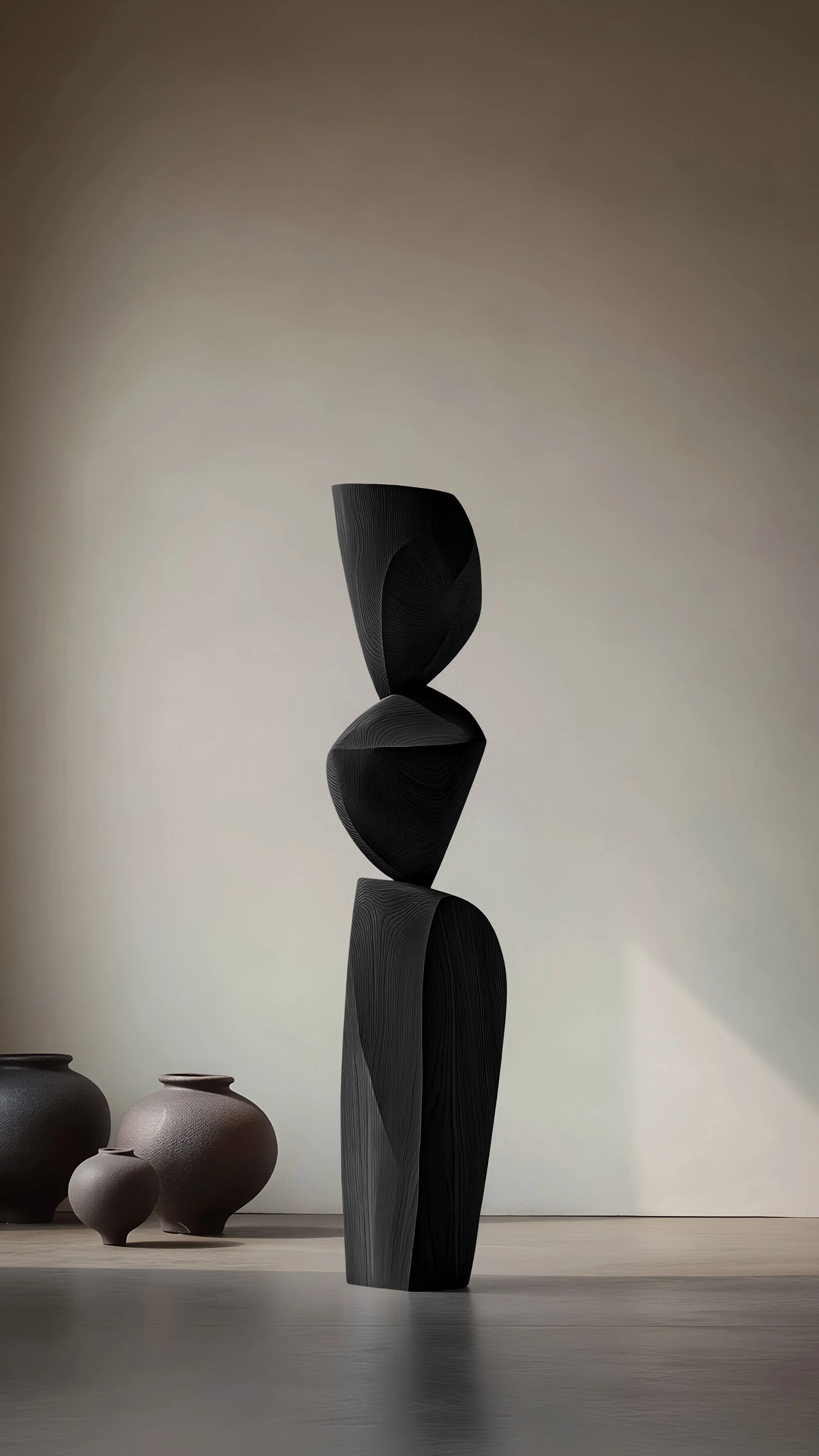 Modern Elegant Wood Totem by Joel Escalona Still Stand No152 — 5.jpg