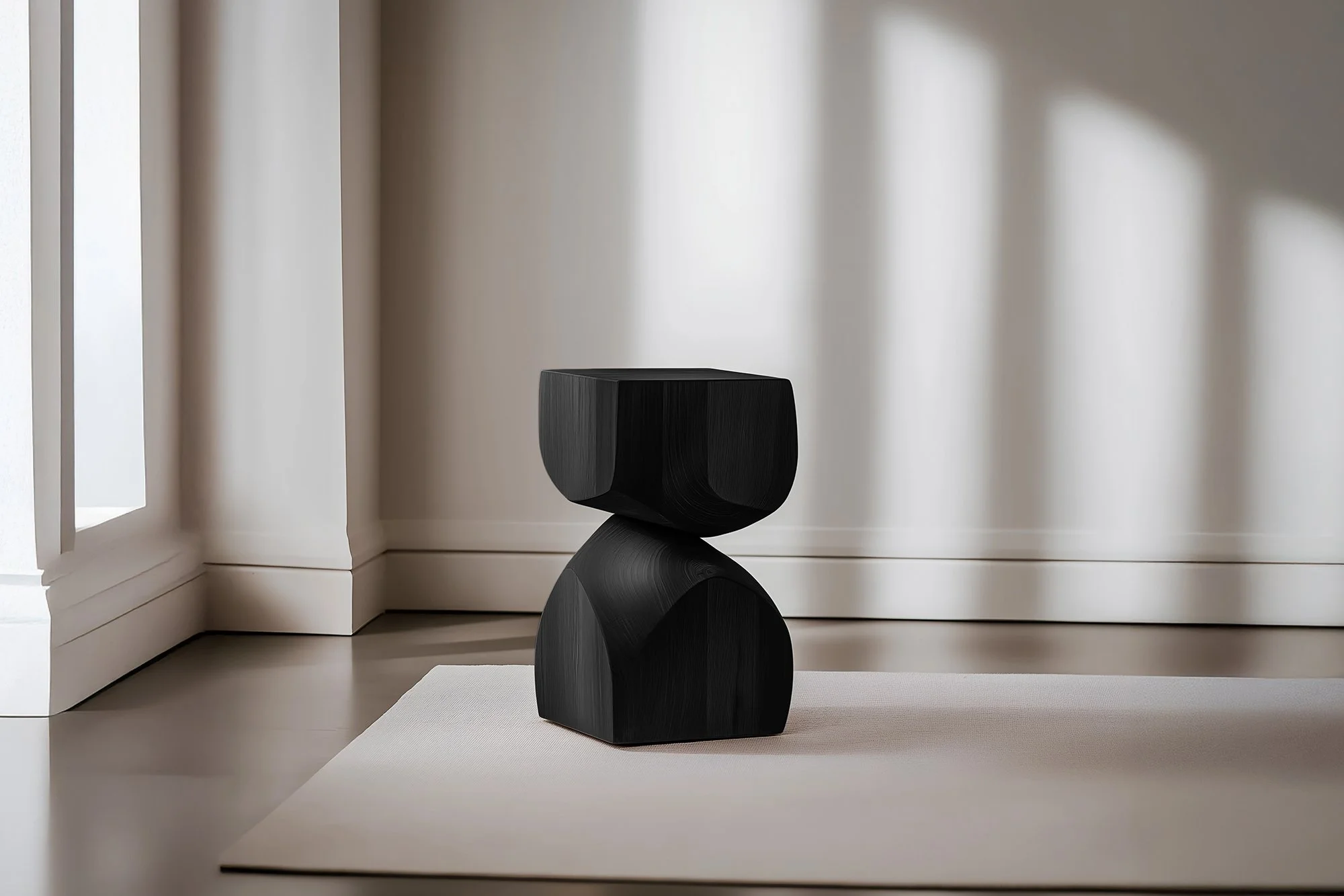 Socle No127 Stool, Minimal Wooden Contemporary Furniture by NONO — 5.jpg