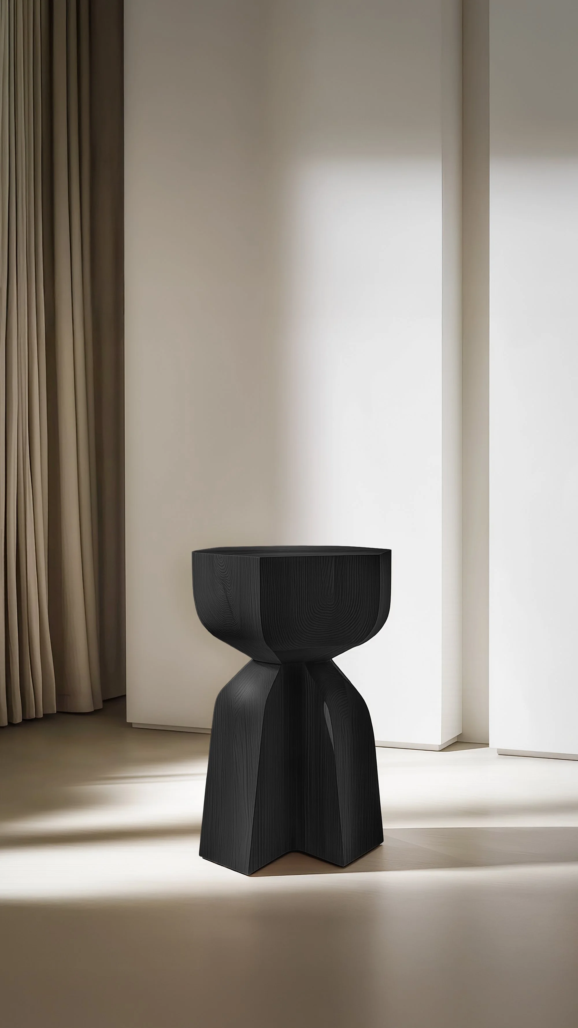 Socle No95 Nightstand, Contemporary Wooden Furniture by NONO — 6.jpg